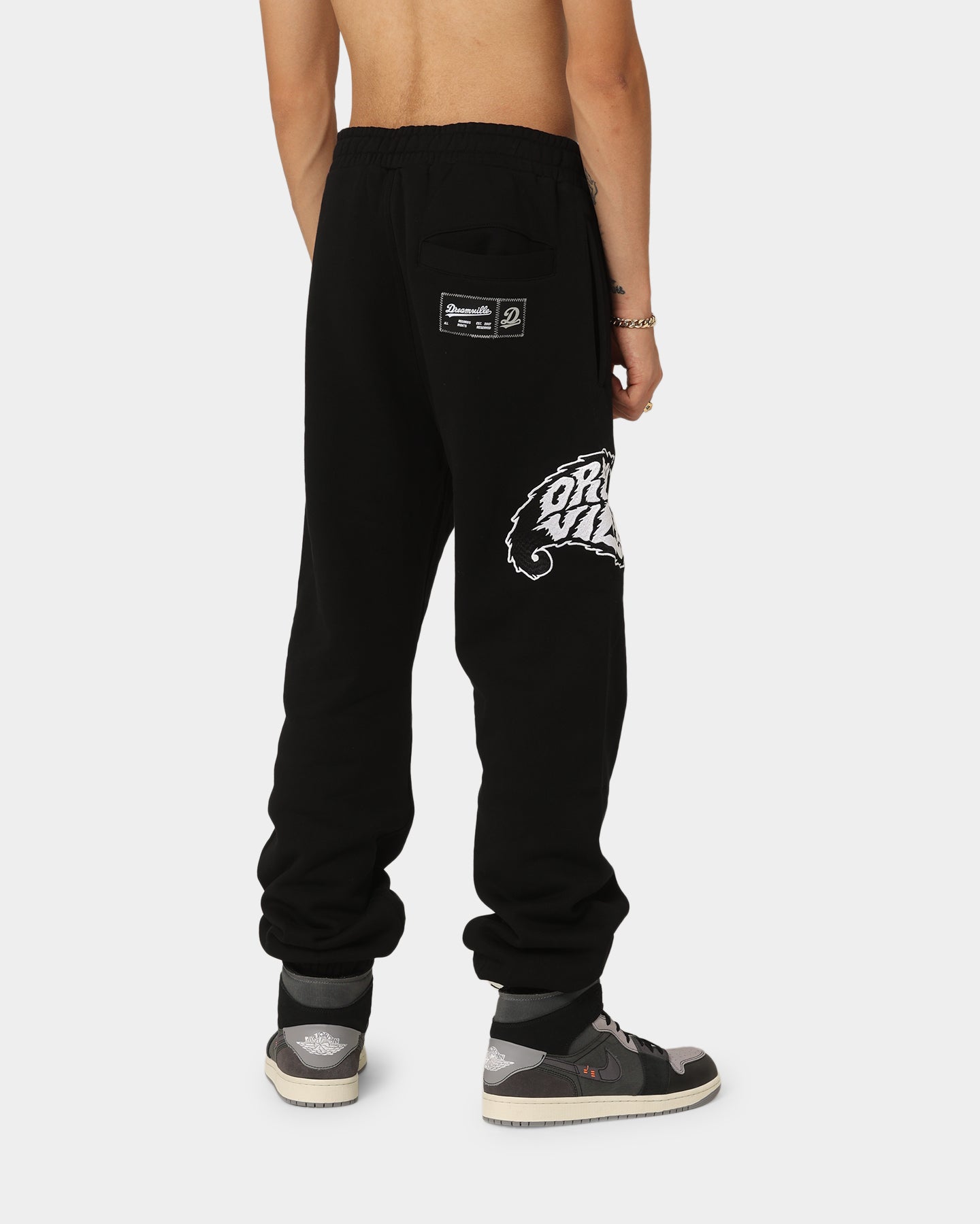 Dreamville Paisley All Over Sweatpants Black、mySite、zt4zffjzw