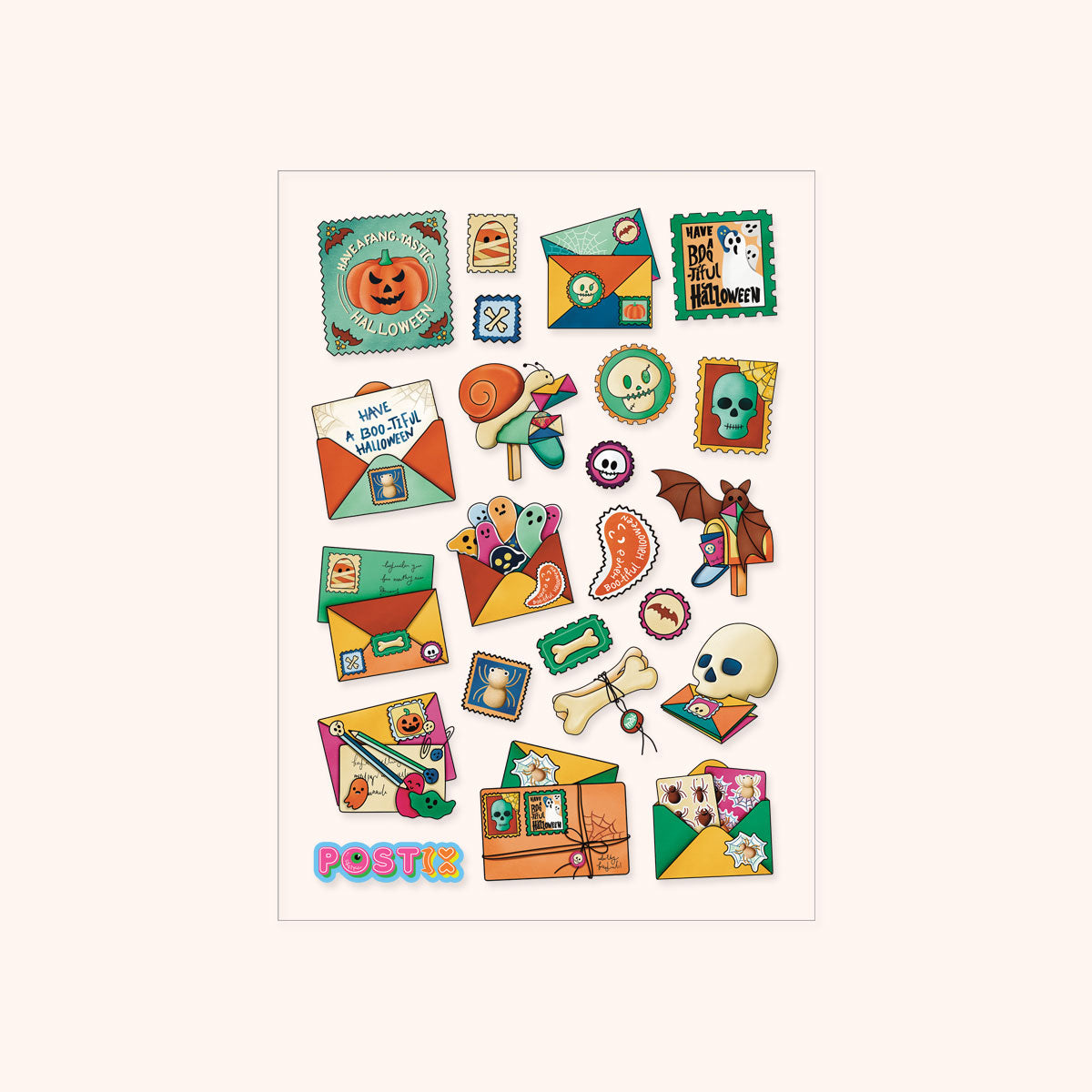  Unhappy Mail Transparent Sticker Sheet、mySite、ghnorth