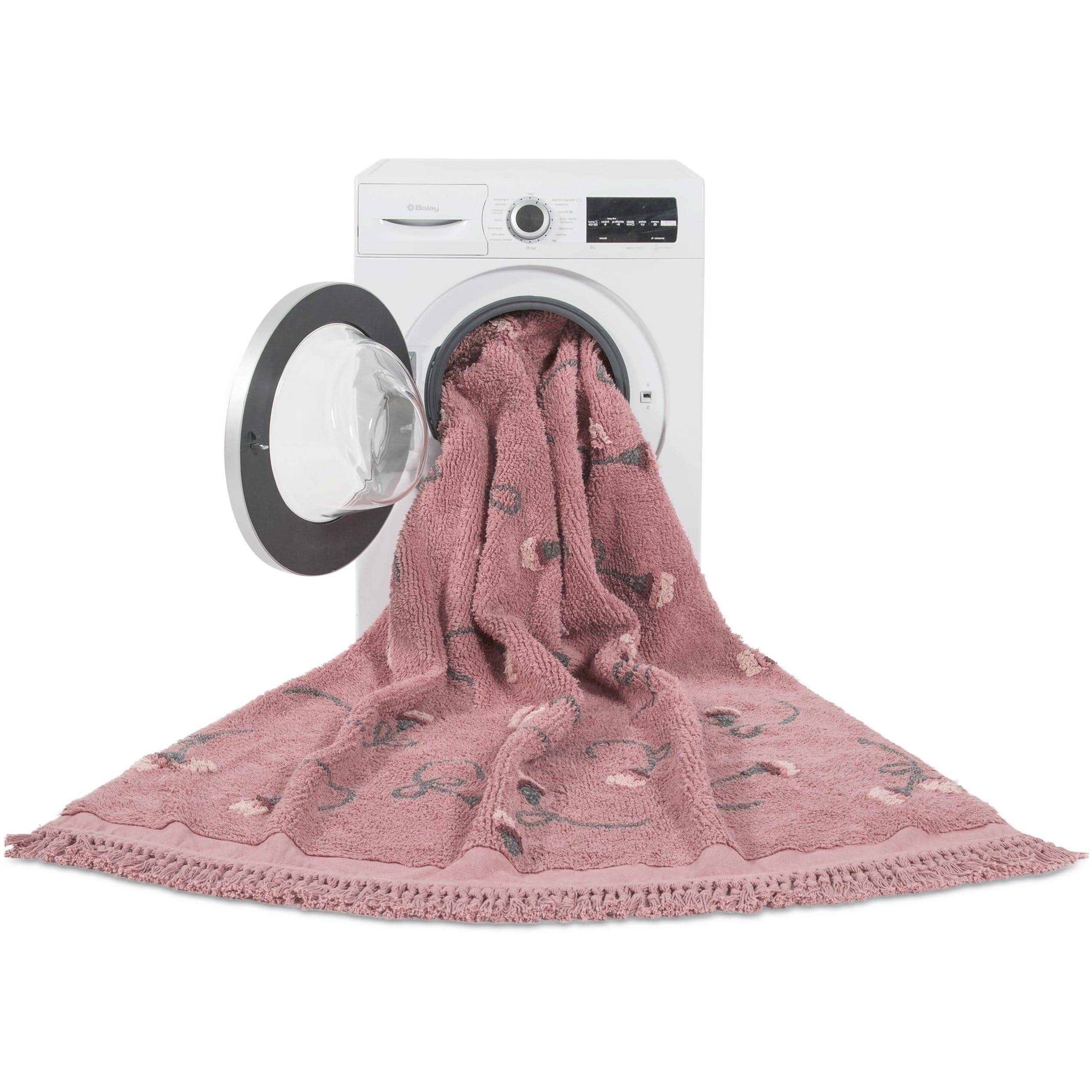 English Garden Ash Rose Machine Washable Area Rug、mySite、gigharbornorthrealestate