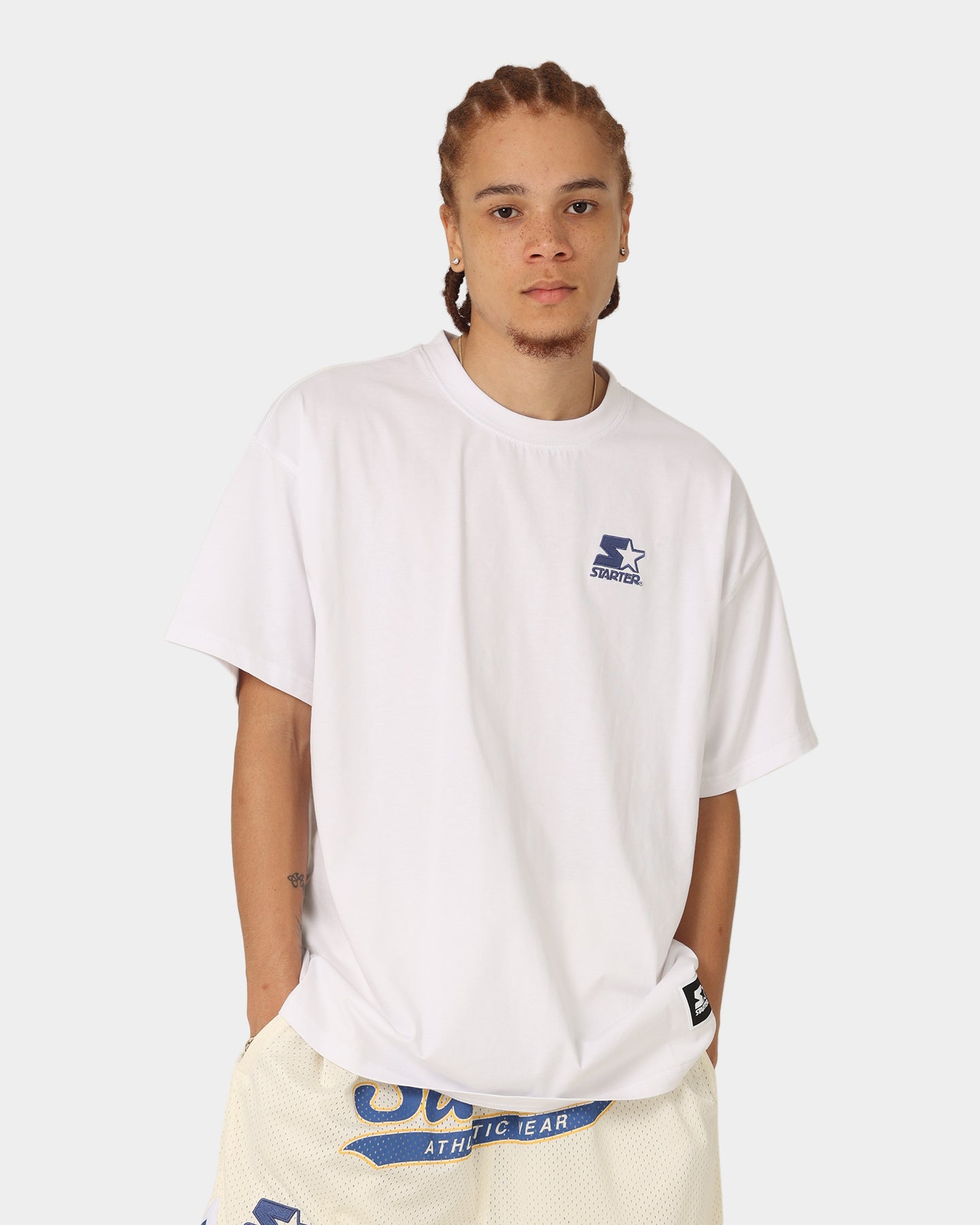 Starter Iconic T-Shirt White、mySite、zt4zffjzw