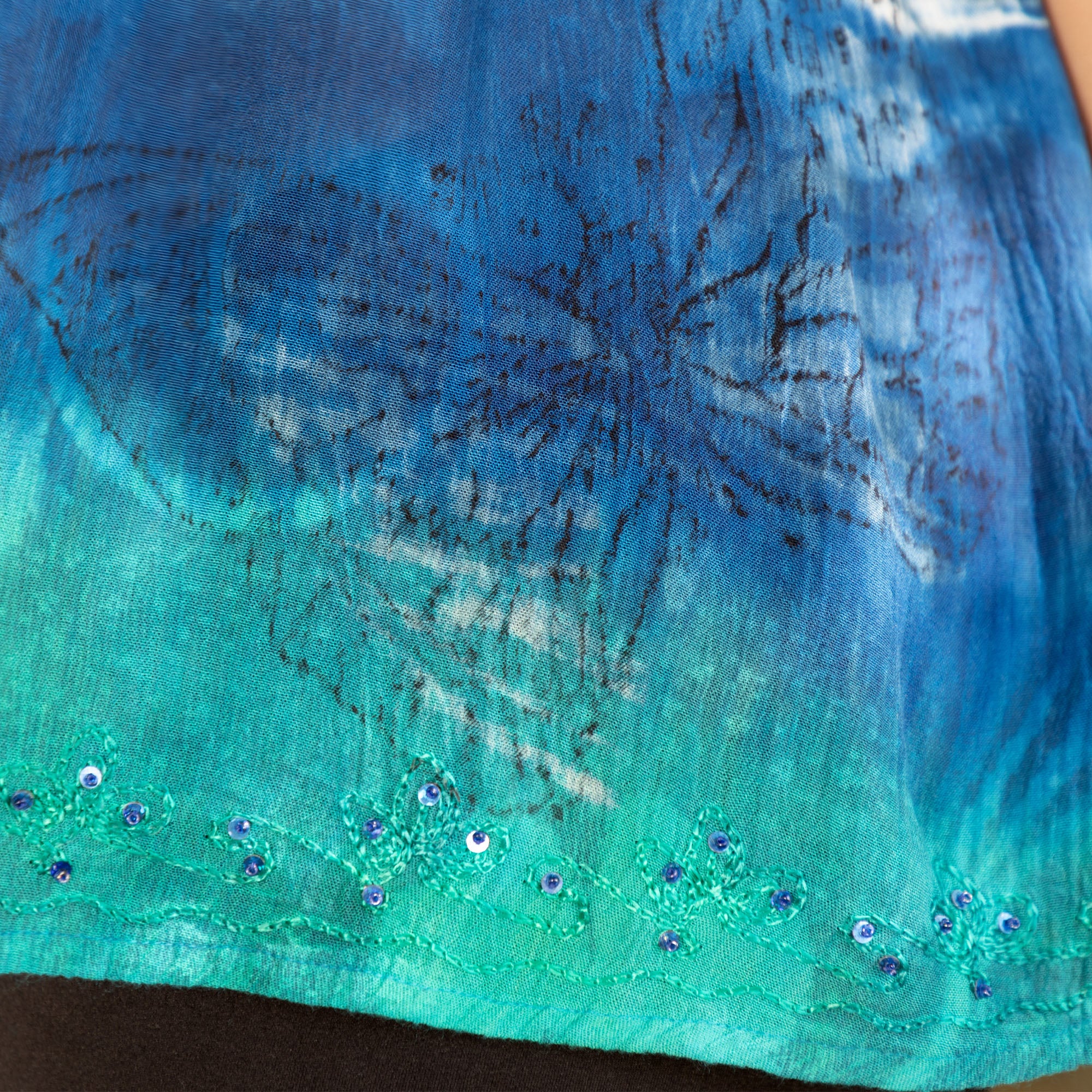 Butterflies on the Sea Short Sleeve Top、mySite、camillekostekn