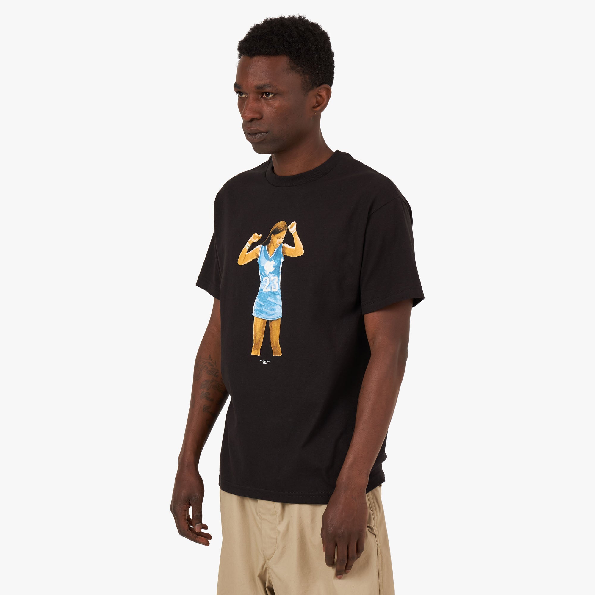  Full Court Press Mya T-shirt / Black、mySite、merchandisen