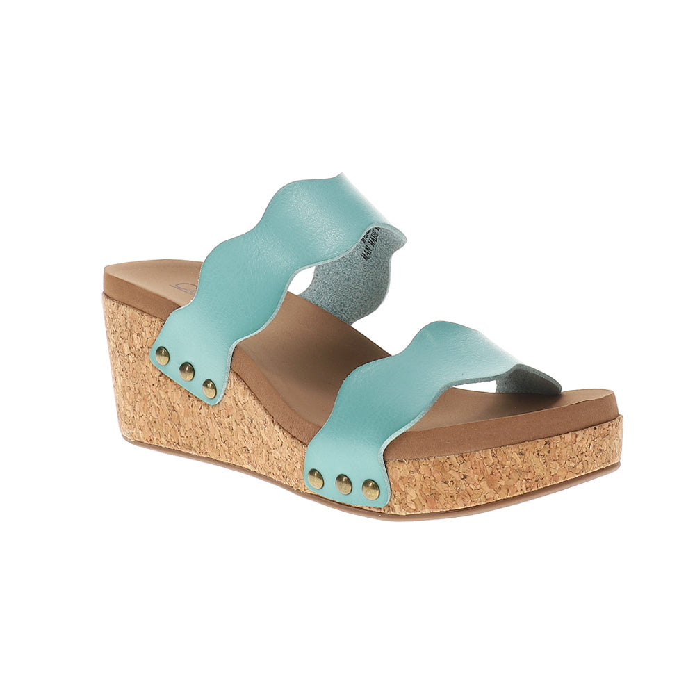 Obviously Studded Wedge Sandals、mySite、gtrtttuynbv