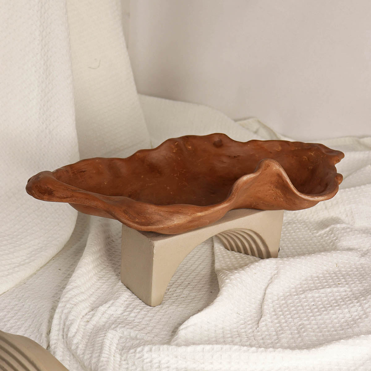 Delisted-Marble Serving Bowl Platter | Brown | Set of 2、mySite、camillekostekn