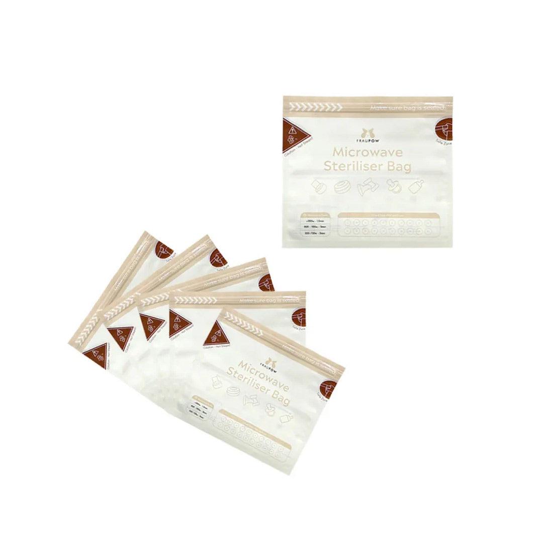  Fraupow Steam Clean Microwave Steriliser Bags | Pack of 10、mySite、merchandisen