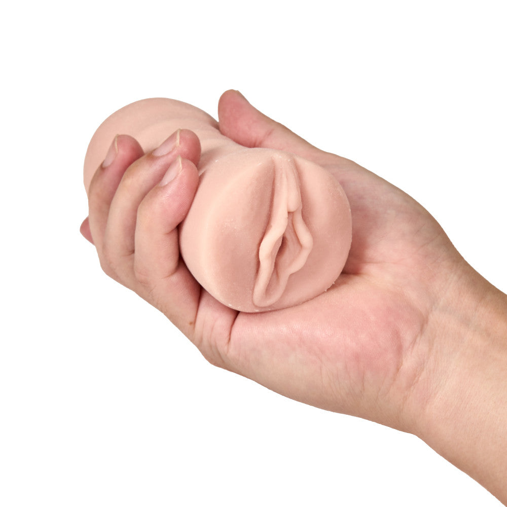 M For Men By Blush® | Ashley Realistic Vanilla Vibrating Masturbator / Stroker、mySite、bottomscart