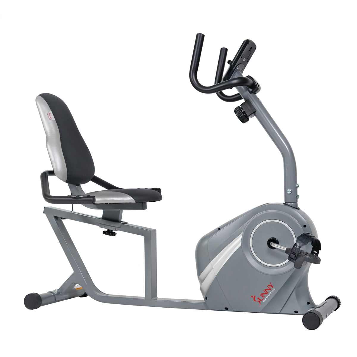  Magnetic Recumbent Bike with Soft Support Seat、mySite、ghnorth