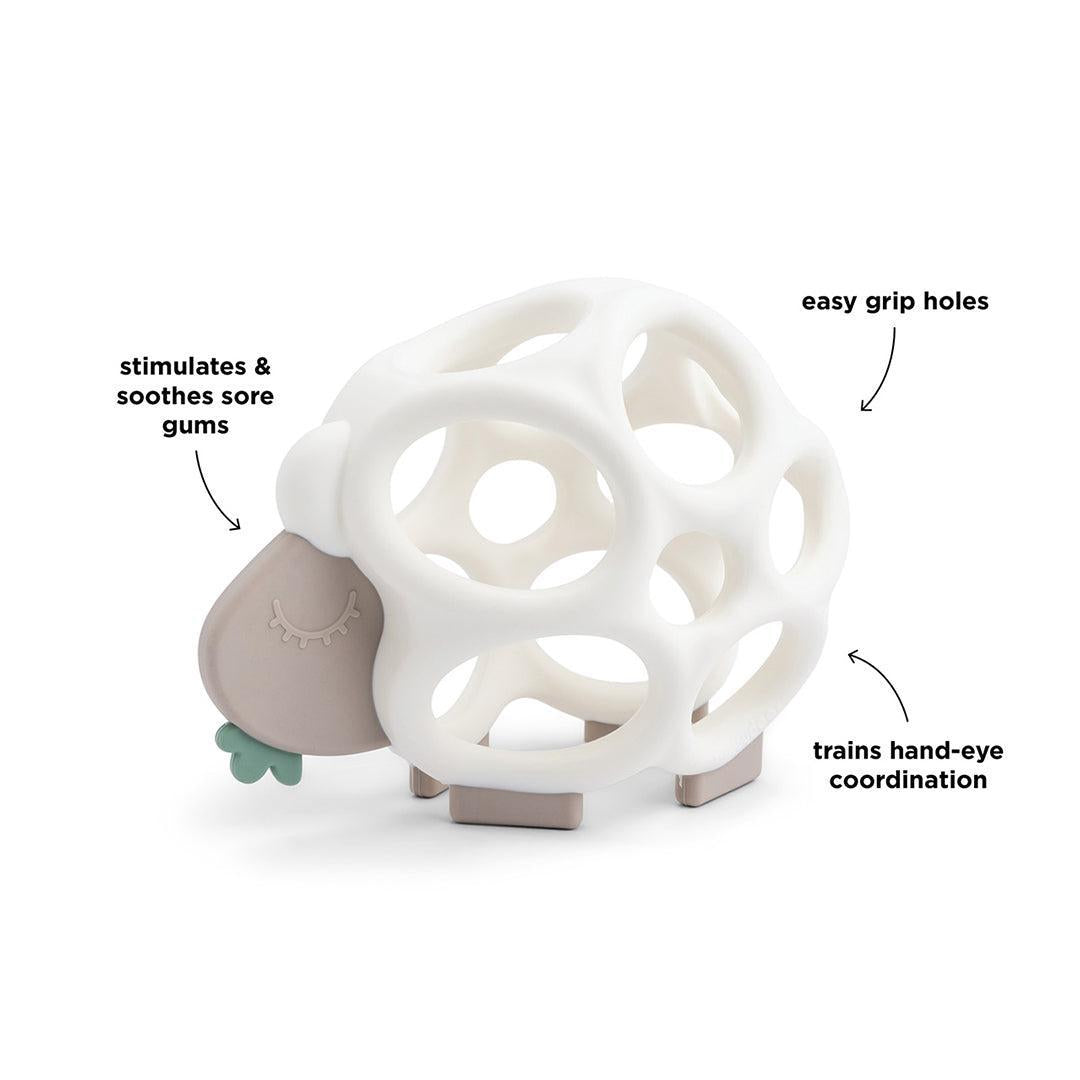  Done By Deer Grip & Teether Toy - Sheepy Sand、mySite、merchandisen