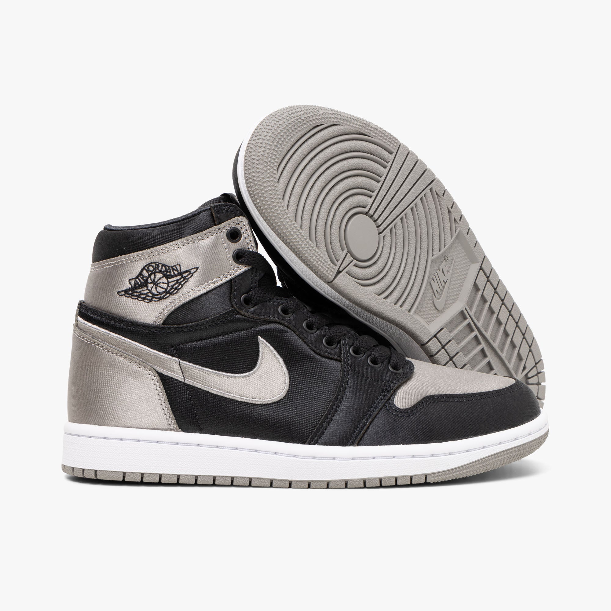  Jordan Women's 1 Retro High OG Black / Medium Grey - White、mySite、merchandisen
