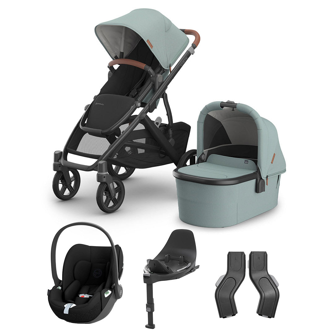  UPPAbaby VISTA V3 + Cloud T Travel System、mySite、merchandisen