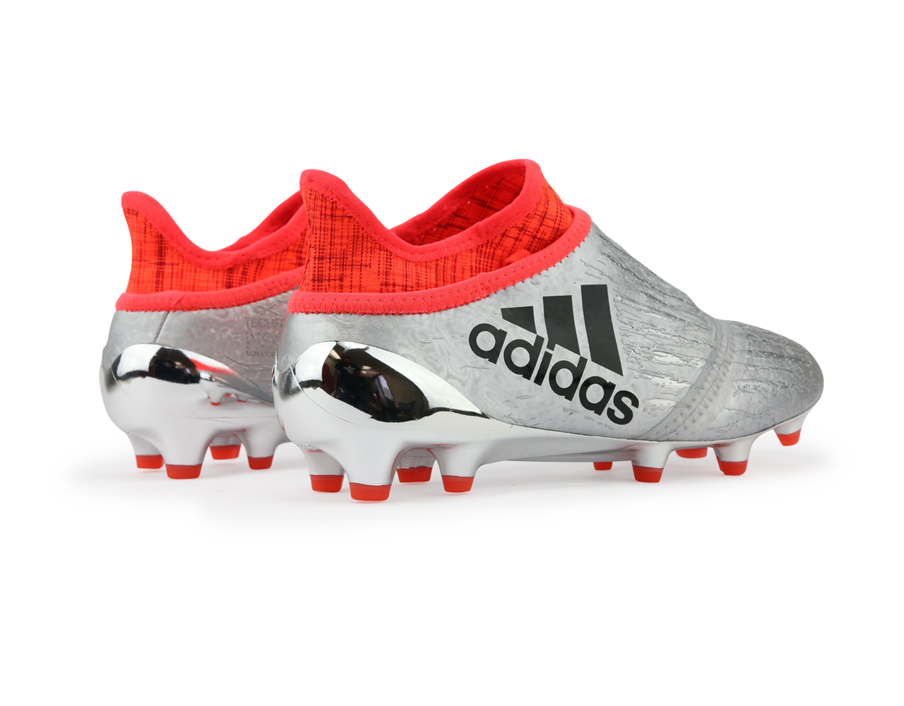 adidas Kids X 16+ Purechaos FG J Silver Metalic/Core Black/Solar Red、mySite、bottomscart