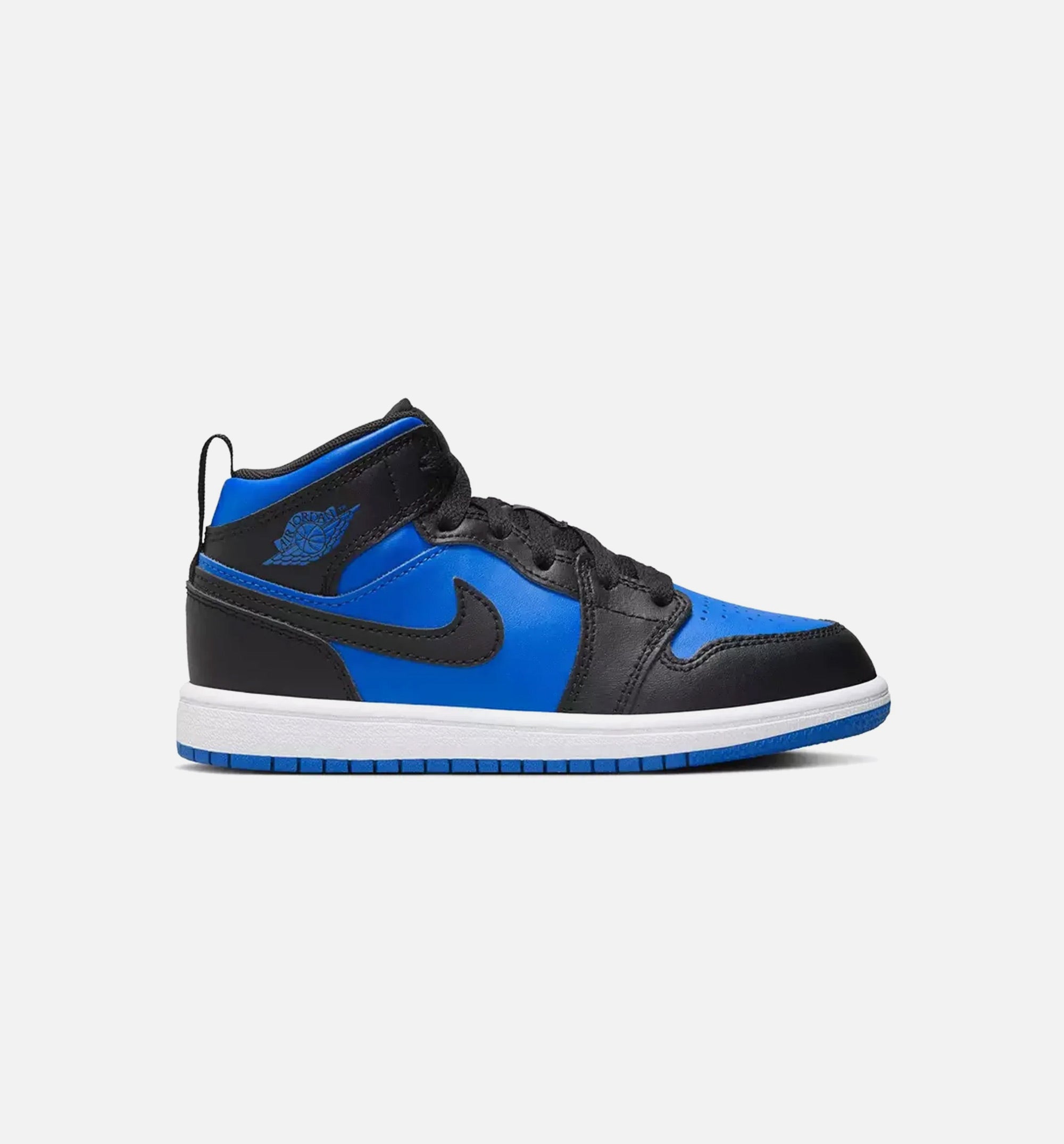 Air Jordan 1 Mid Royal Blue Infant Toddler Shoe - Black/White/Royal Blue、mySite、dreamappss