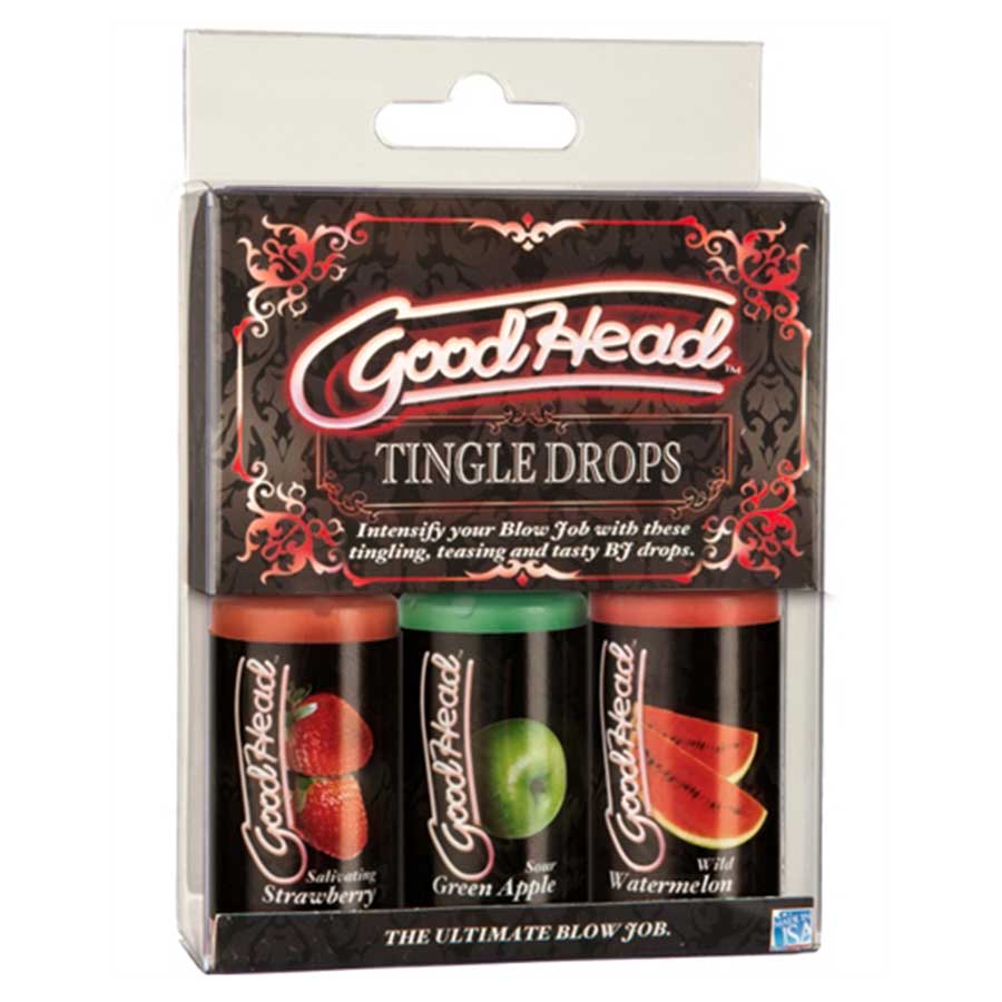 Good Head Blow Job Tingle Drops 3 Pack Set by Doc Johnson、mySite、bottomscart