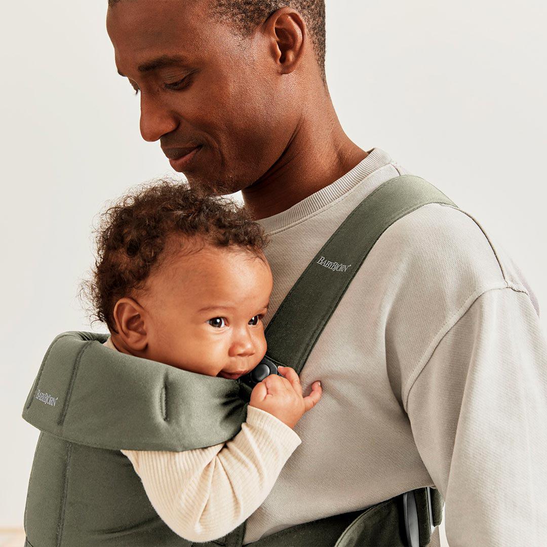  BabyBjorn Mini Woven Baby Carrier - Dark Green、mySite、merchandisen