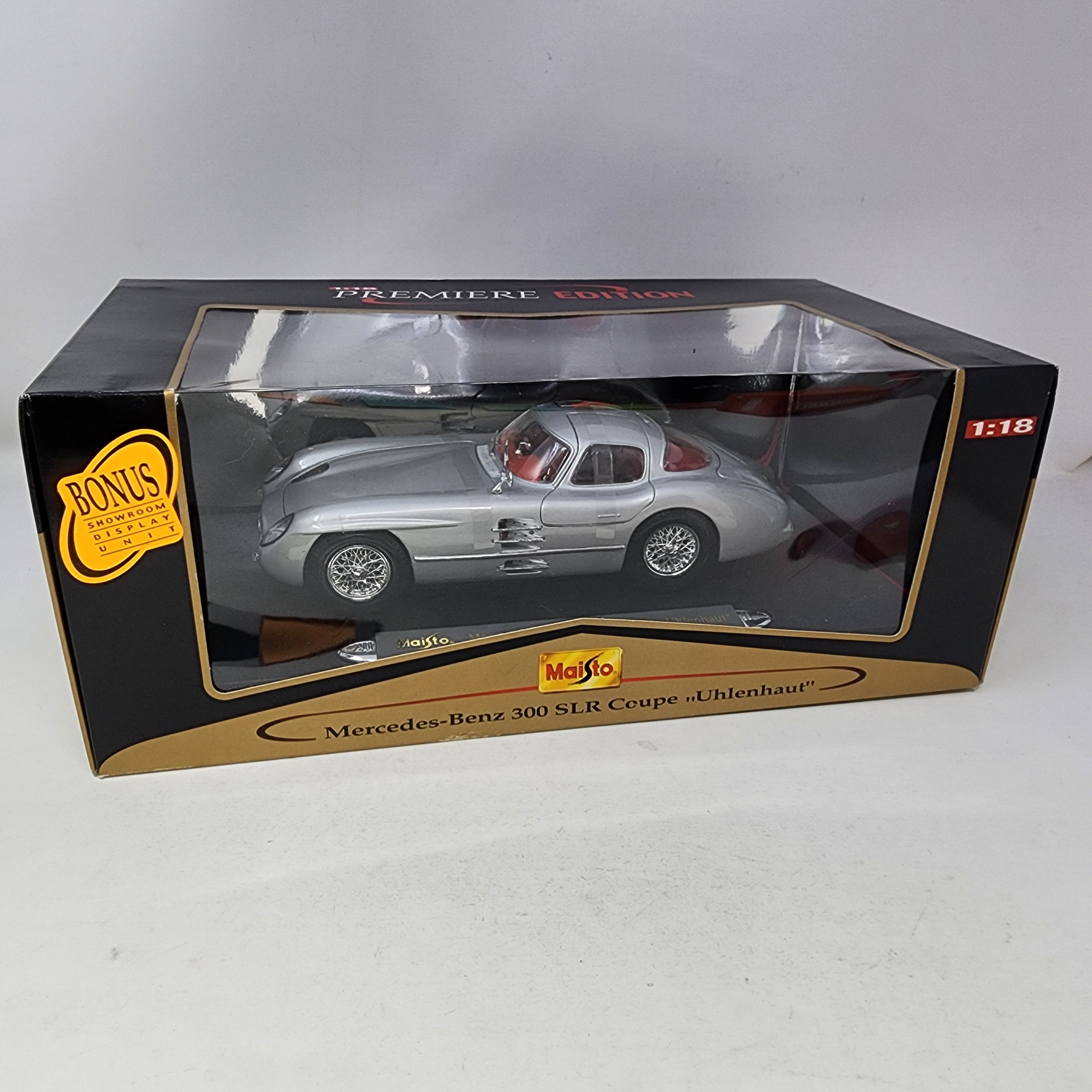 Mercedes-Benz 300 SLR Coupe Uhlenhaut * Maisto Premiere Edition 1/18 Scale、mySite、hgirdovlk