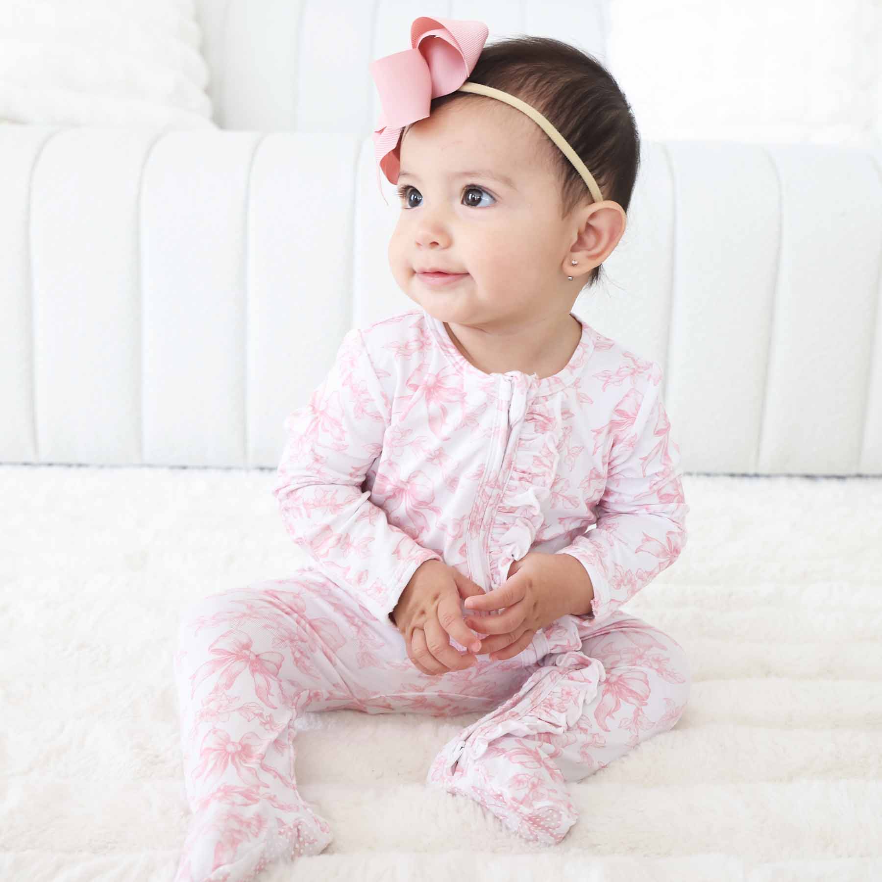  Fancy Frills Ruffle Zipper Footie、mySite、layawaytickets