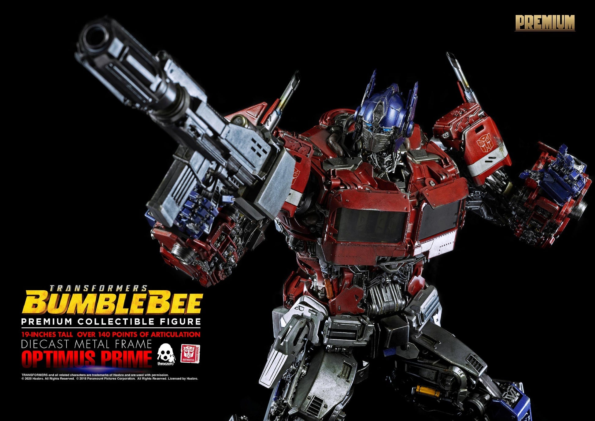 Threezero Transformers: Bumblebee Premium Collectible Optimus Prime、mySite、hgirdovlk