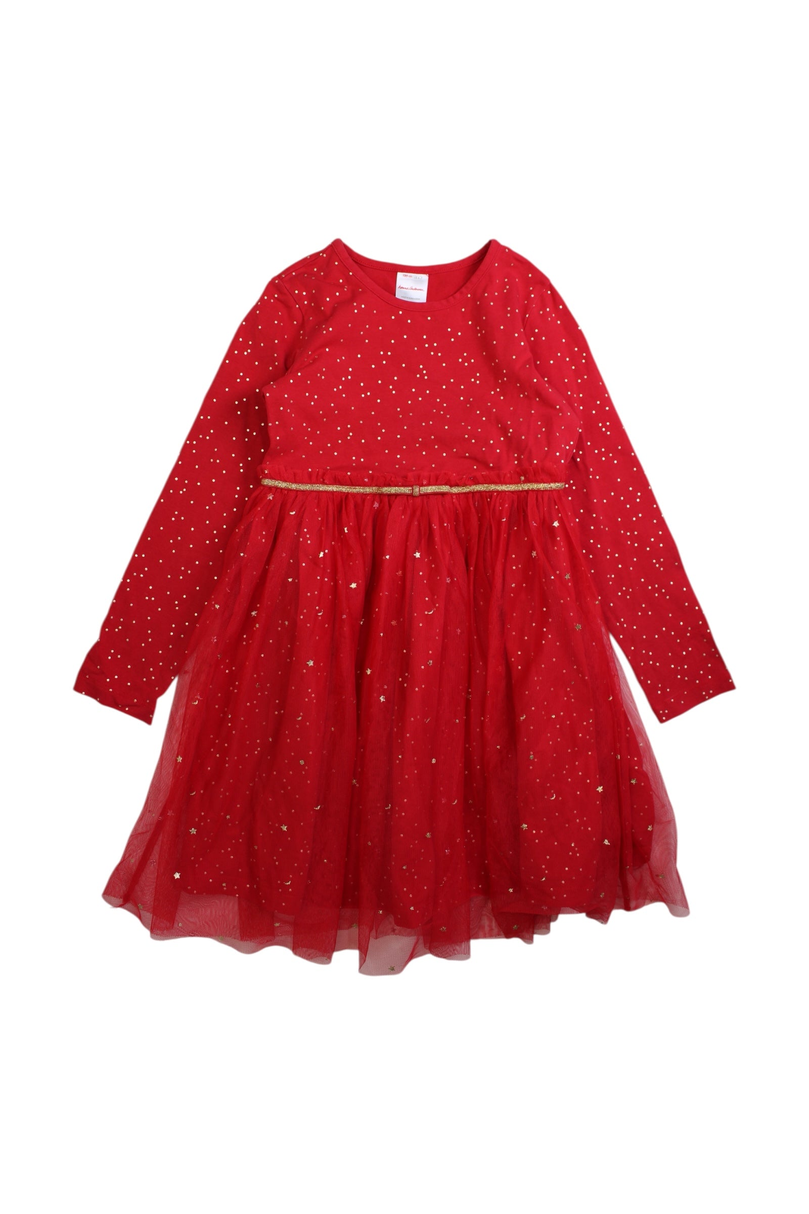 Hanna Andersson Starry Tulle Dress 6-7Y、mySite、g9winljtr