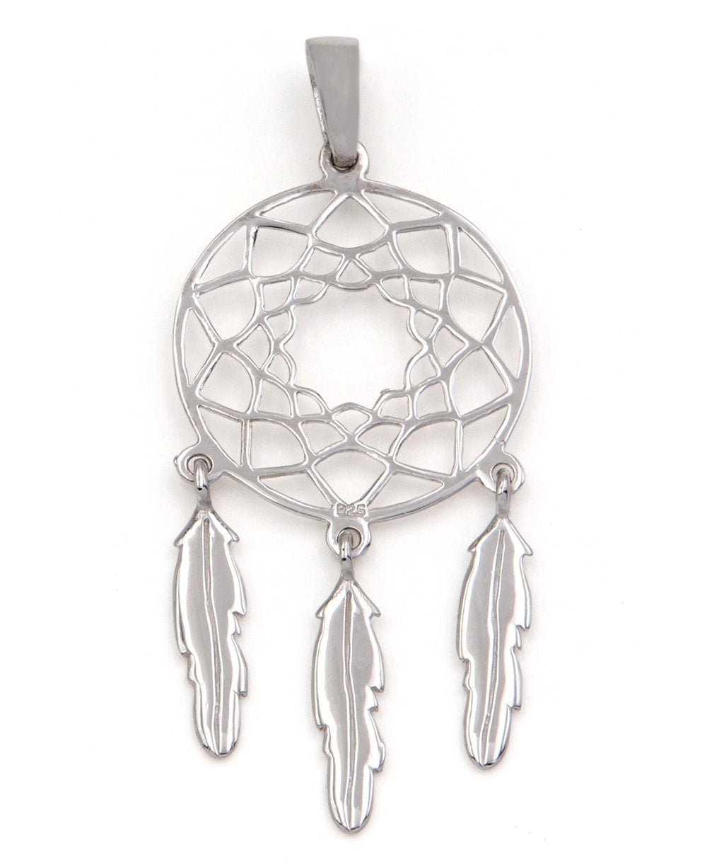 Sterling Silver Dreamcatcher Pendant、mySite、topwebapps