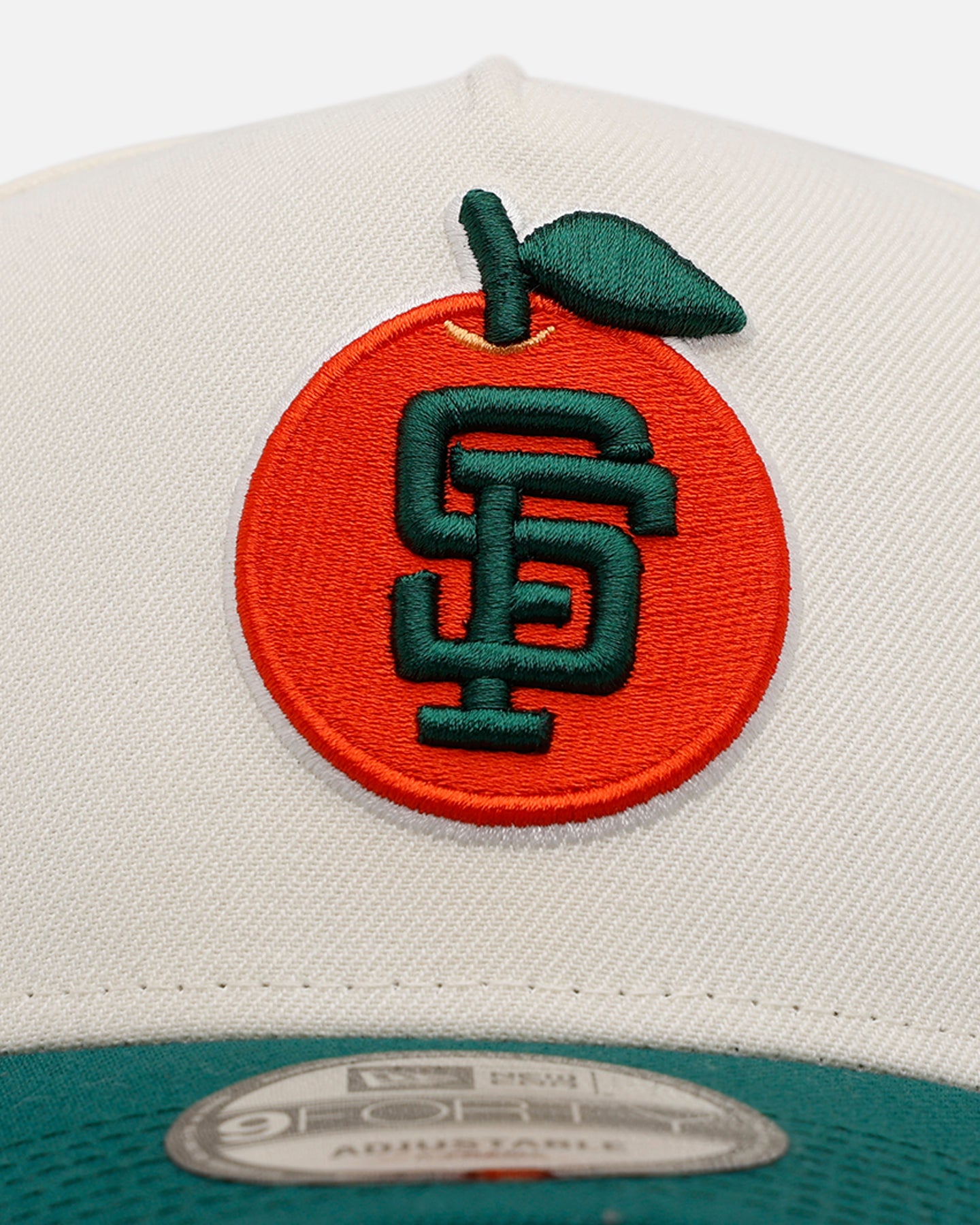New Era San Francisco Giants 'Citrus' 9FORTY A-Frame Snapback Chrome/Green/Orange、mySite、zt4zffjzw