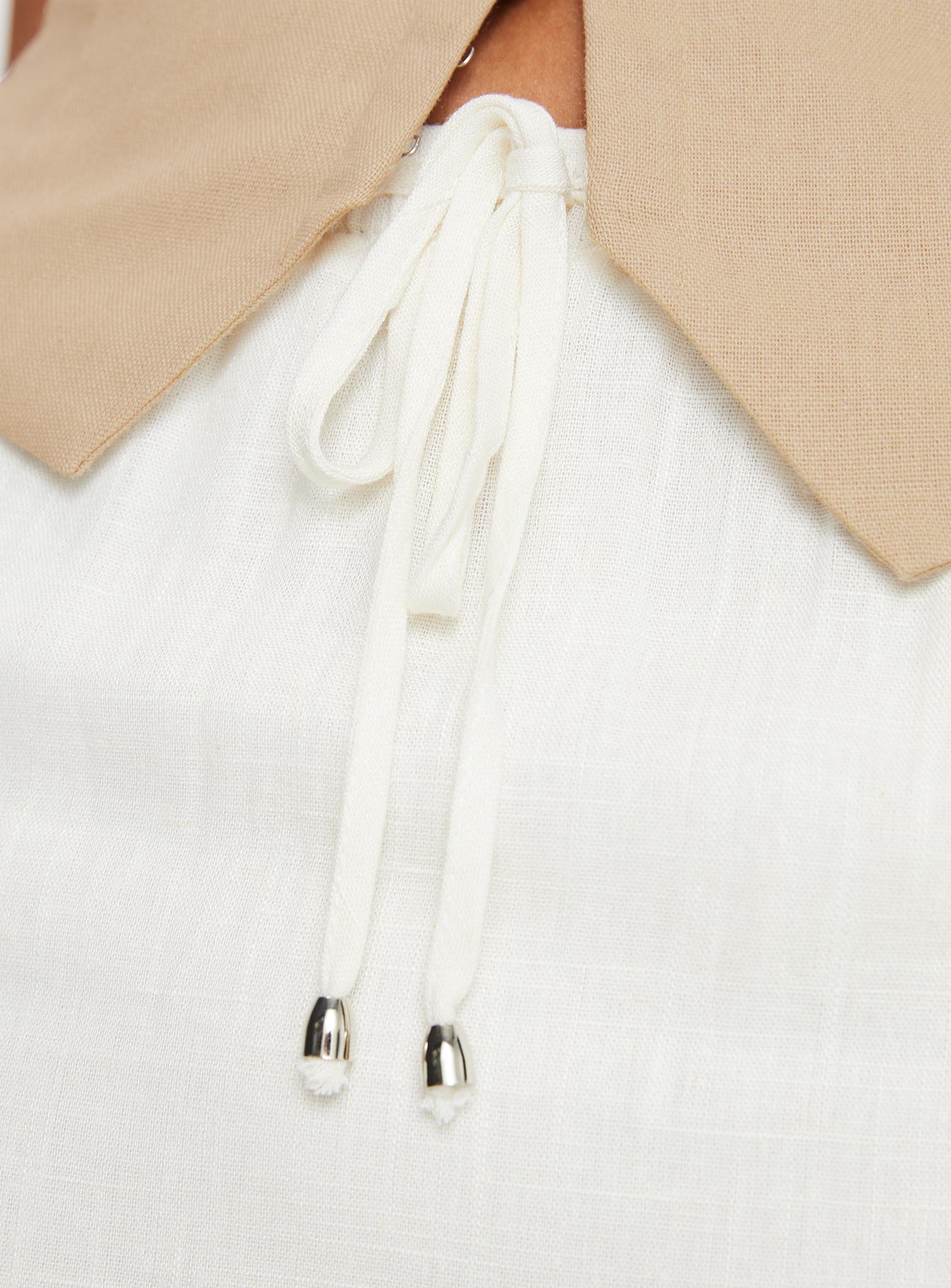 Ogilvie Mini Skirt White、mySite、solidvoid