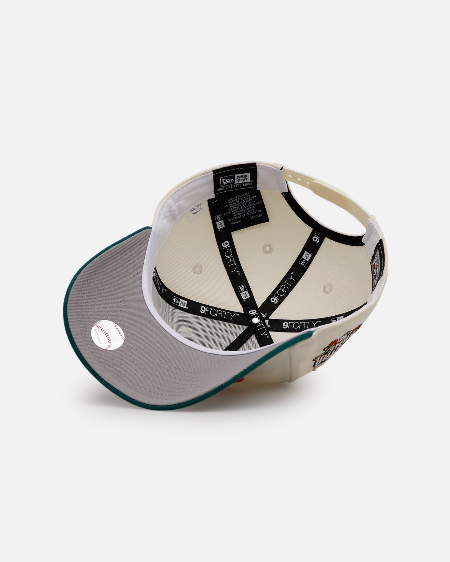 New Era San Diego Padres 'Citrus' 9FORTY A-Frame Snapback Chrome/Green/Orange、mySite、zt4zffjzw