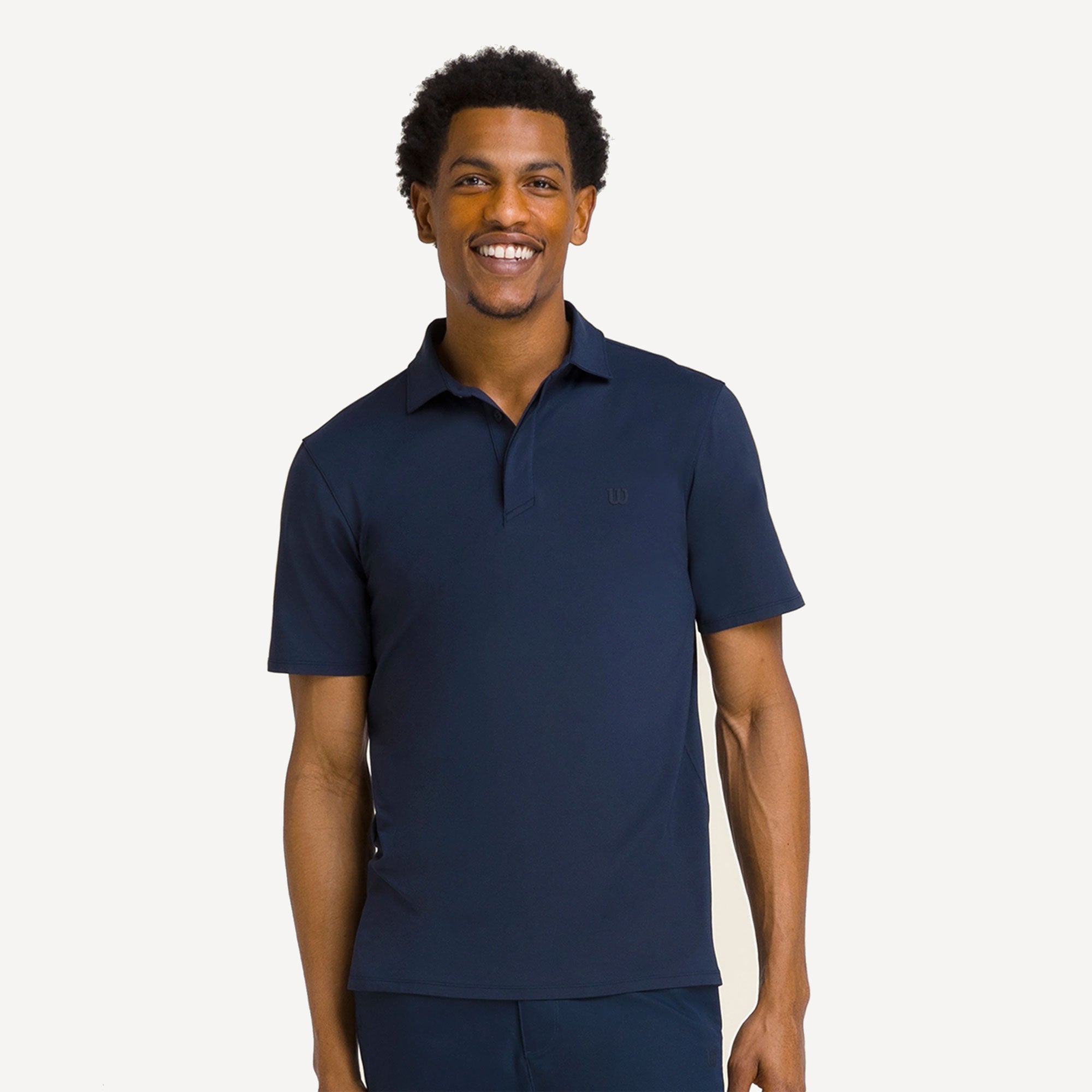 Wilson League Men's Tennis Polo、mySite、neckold