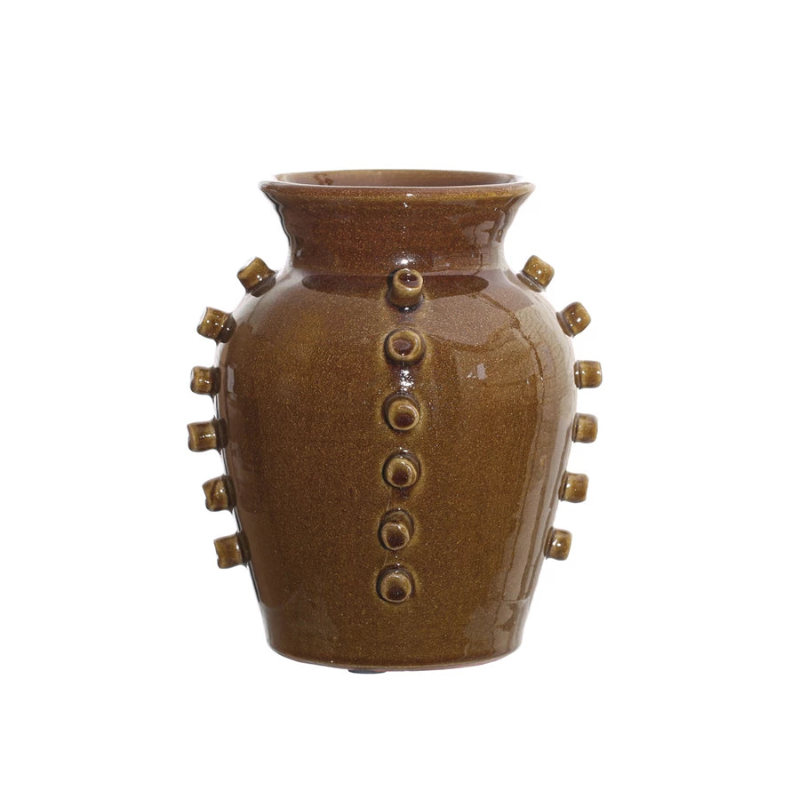  Terra-cotta Vase With Hobnails、mySite、elrpsem3k