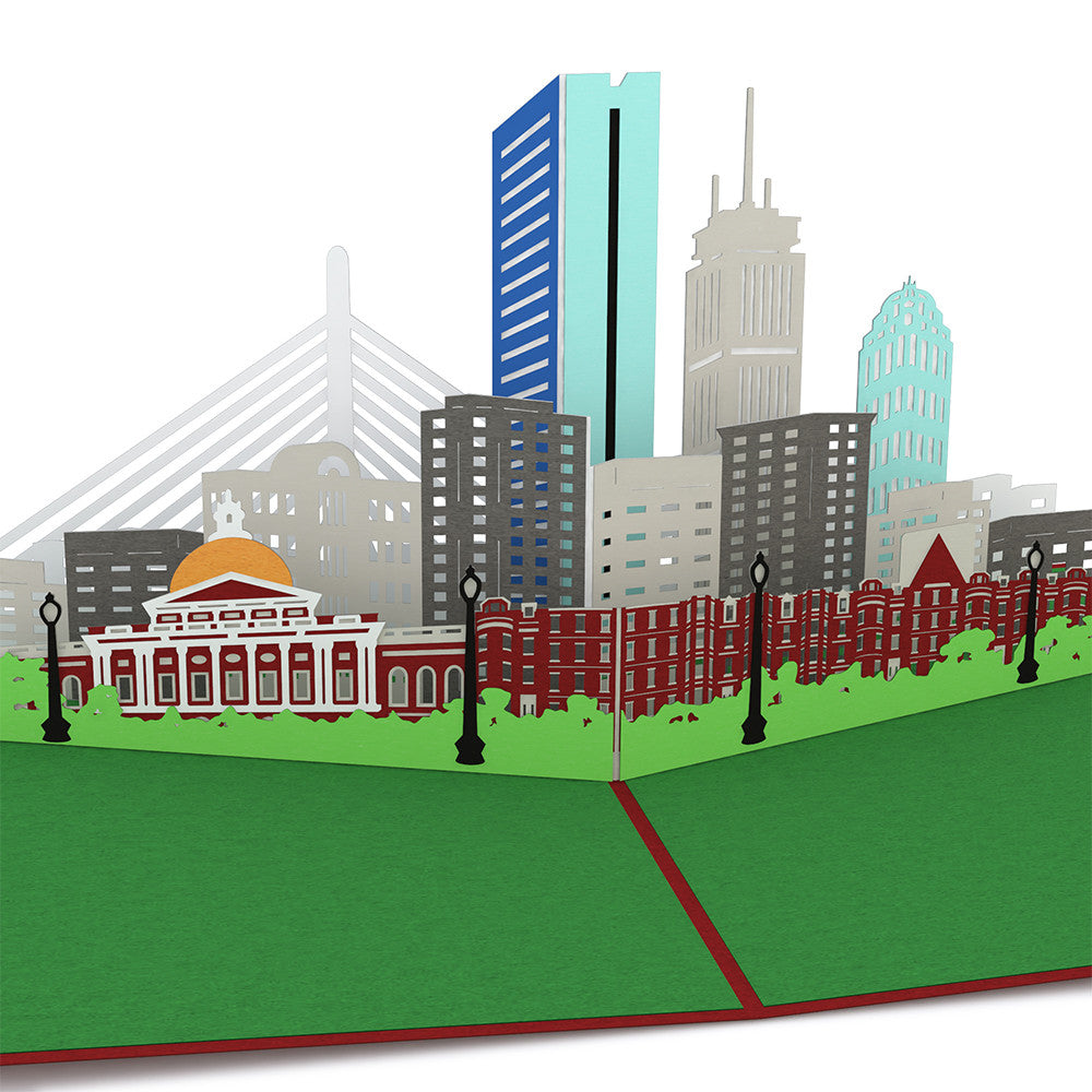 Boston Skyline Pop-Up Card、mySite、solidvoid