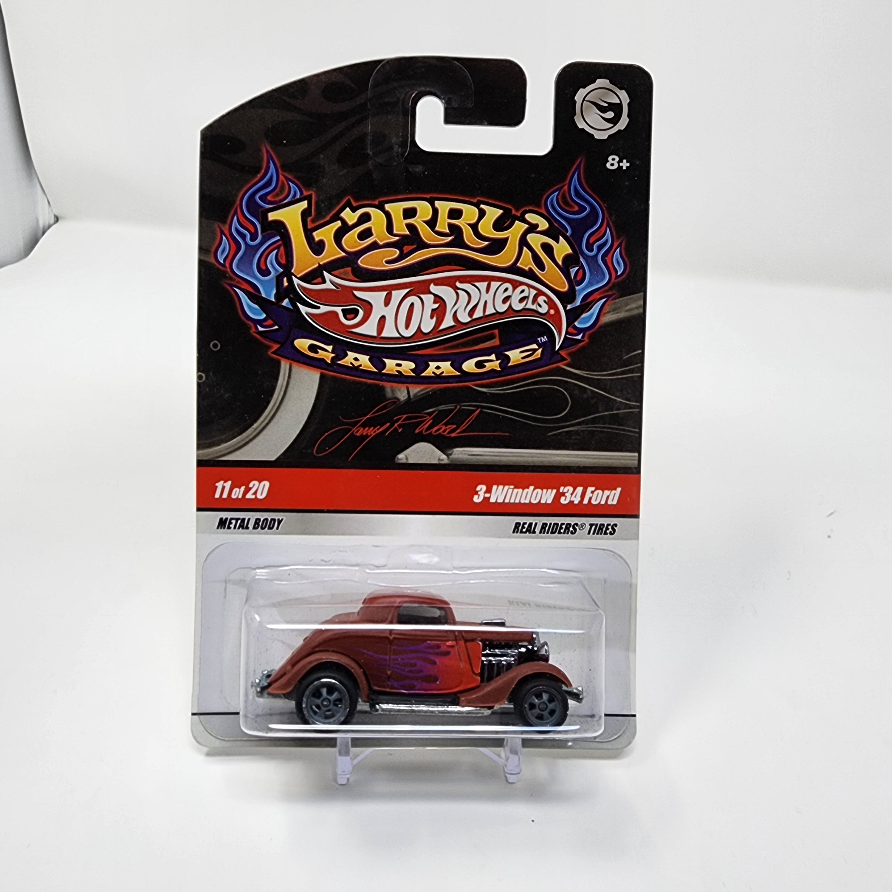 3-Window '34 Ford #11/20 * Hot Wheels Garage Larry's、mySite、hgirdovlk