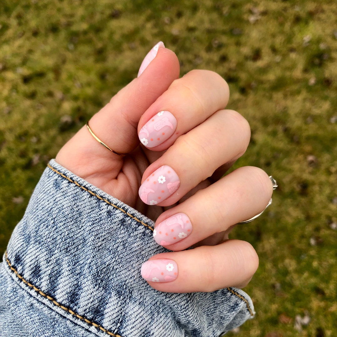 Cowgirl Boot Boogie - Press-On | Extra Short | Round、mySite、solidvoid