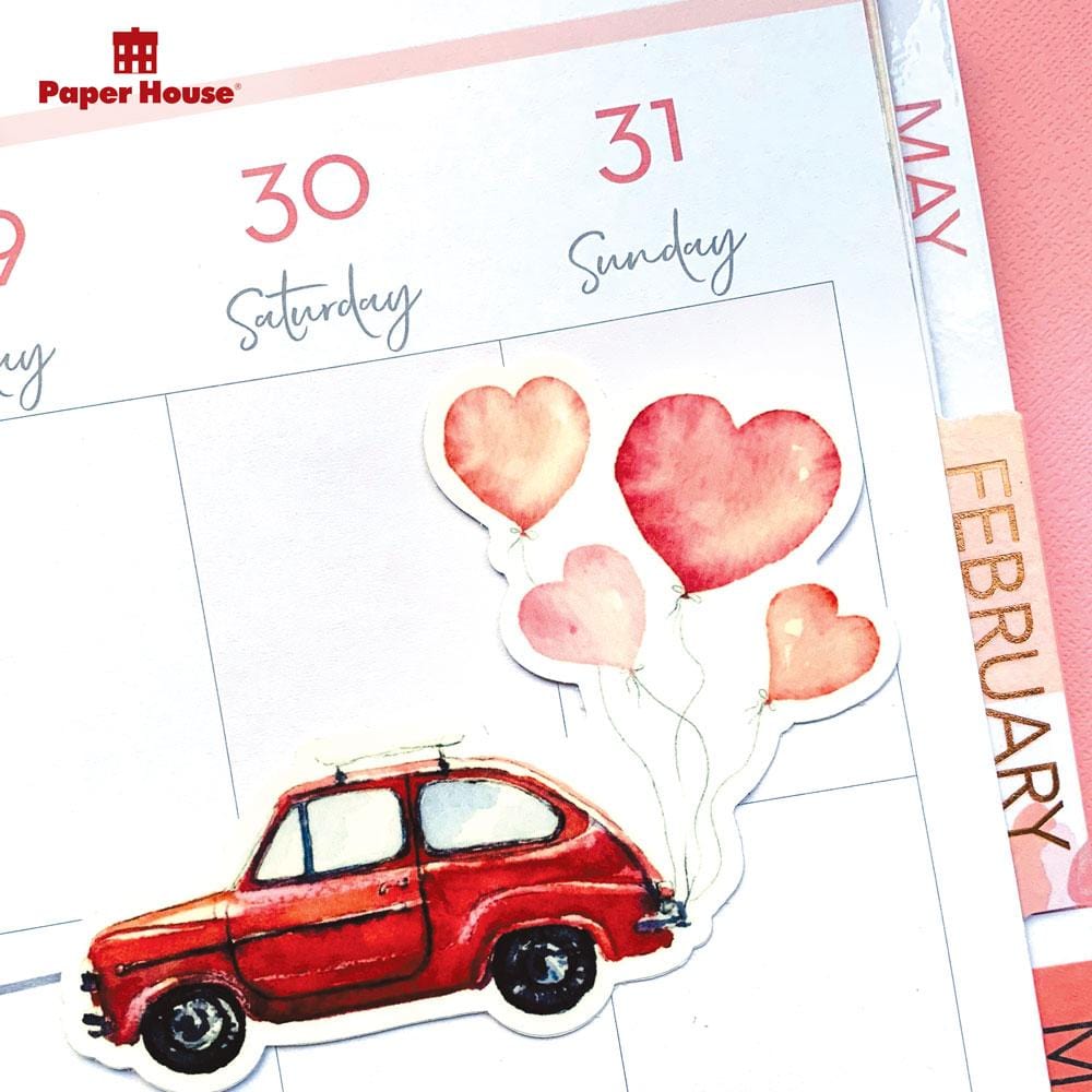  Vinyl Sticker - Valentines Day Car、mySite、ghnorth