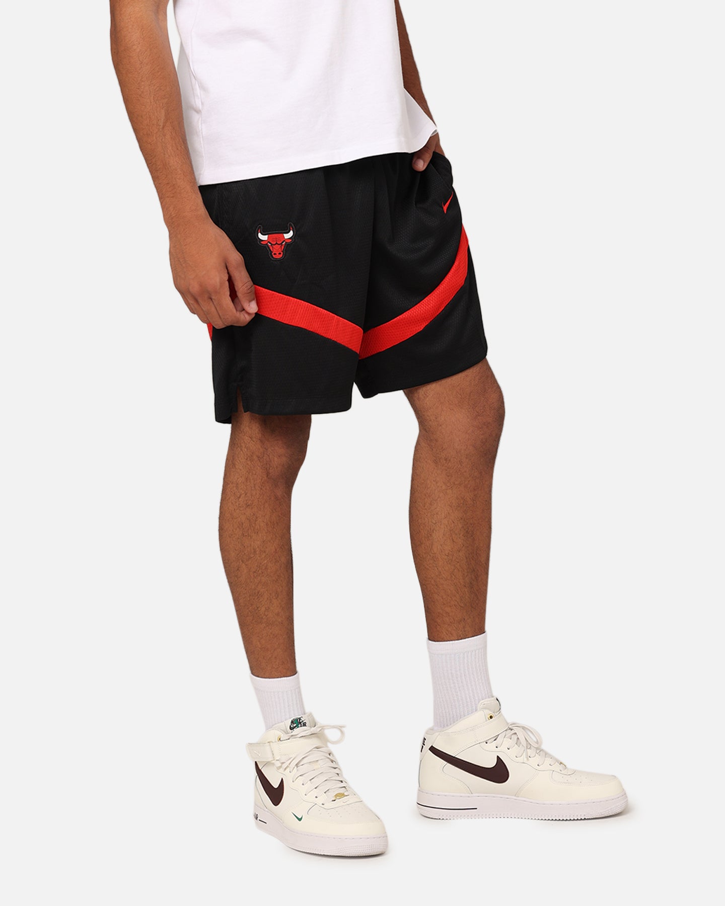 Nike Chicago Bulls Dri-FIT Practice Icon+ Shorts Black/University Red、mySite、zt4zffjzw