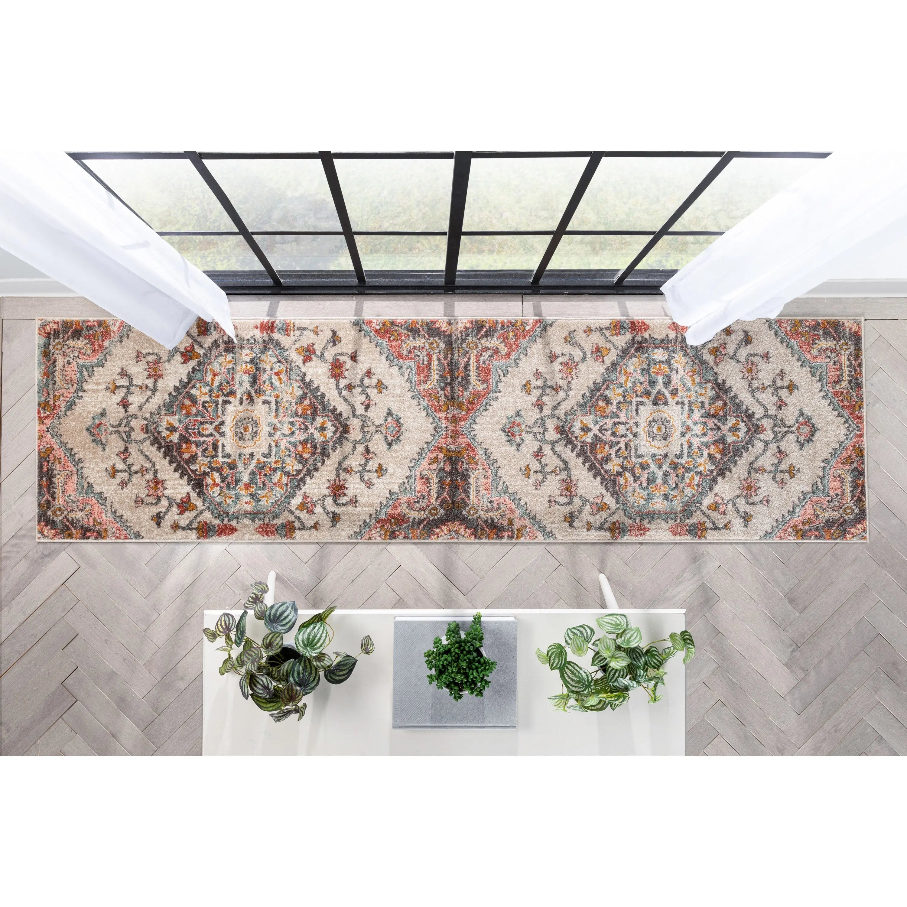 Gwendolyn Blush Bohemian Oriental Medallion Rug、mySite、gigharbornorthrealestate