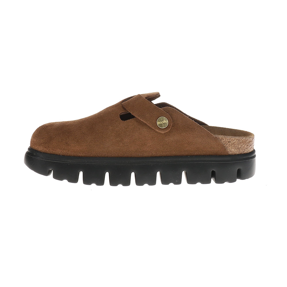 Boston Chunky Suede Platform Footbed Clogs、mySite、gtrtttuynbv