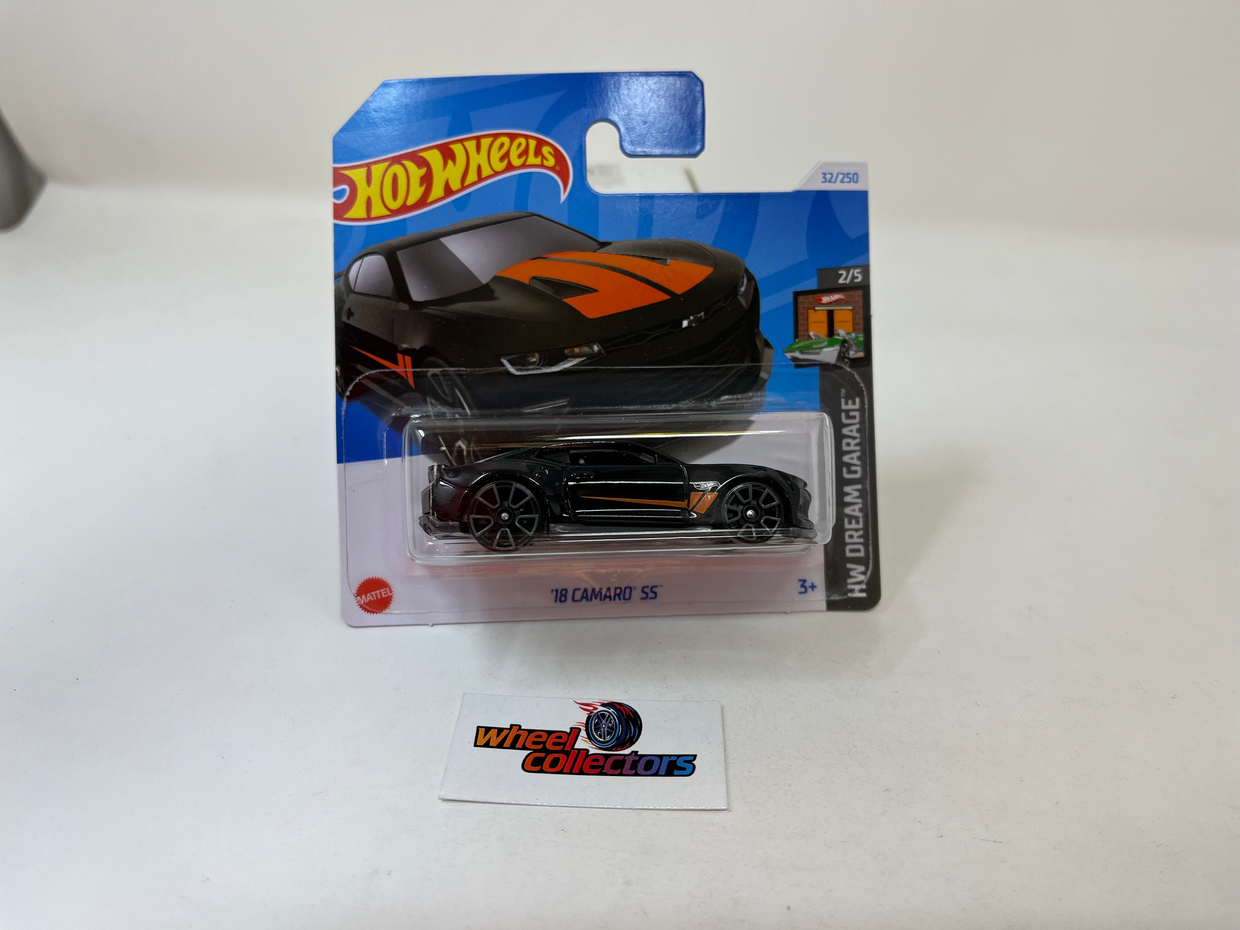 '18 Camaro SS #32 * BLACK * 2024 Hot Wheels * SHORT CARD、mySite、hgirdovlk