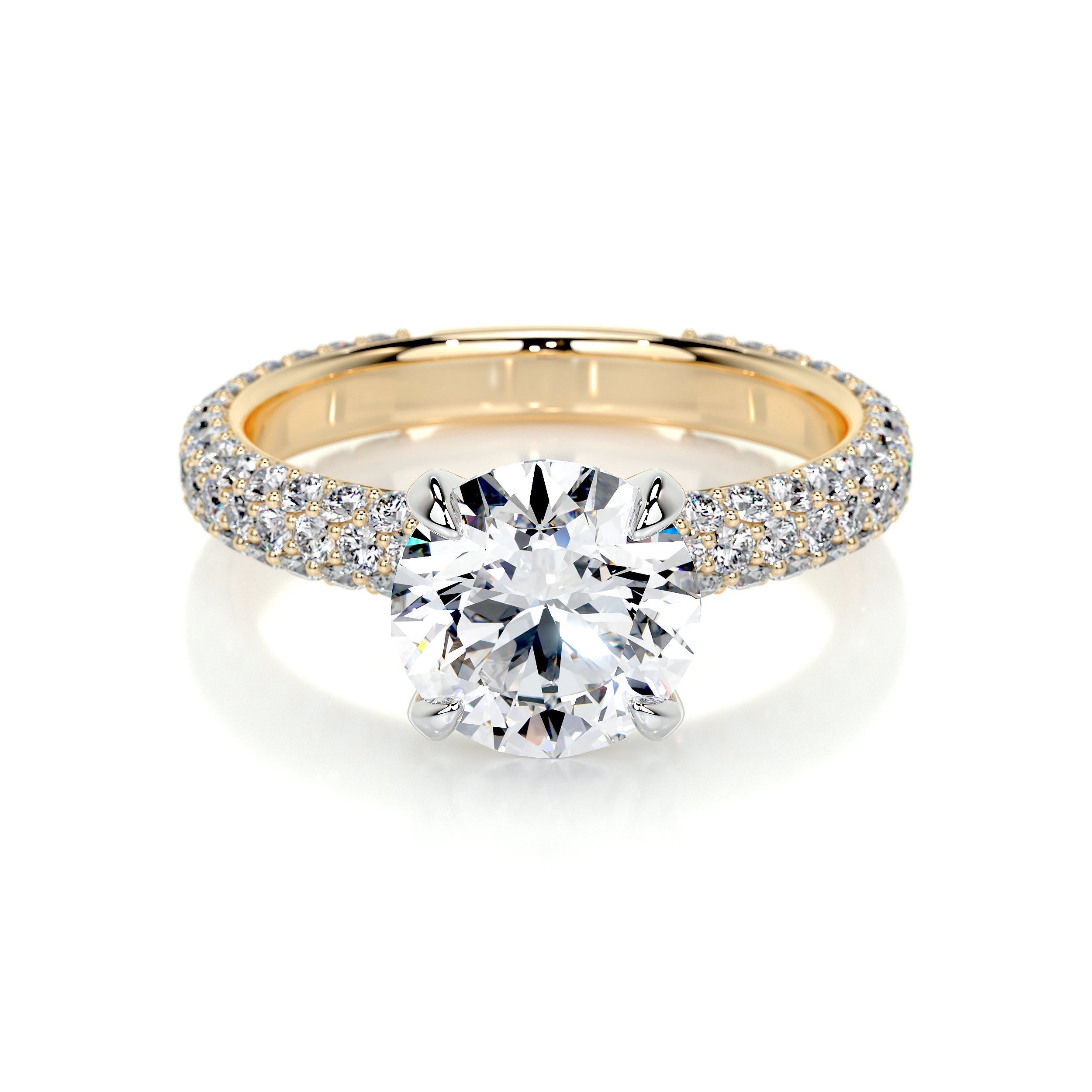 Charlotte Lab Grown Diamond Ring -18K Yellow Gold (RTS)、mySite、hinf8tx79