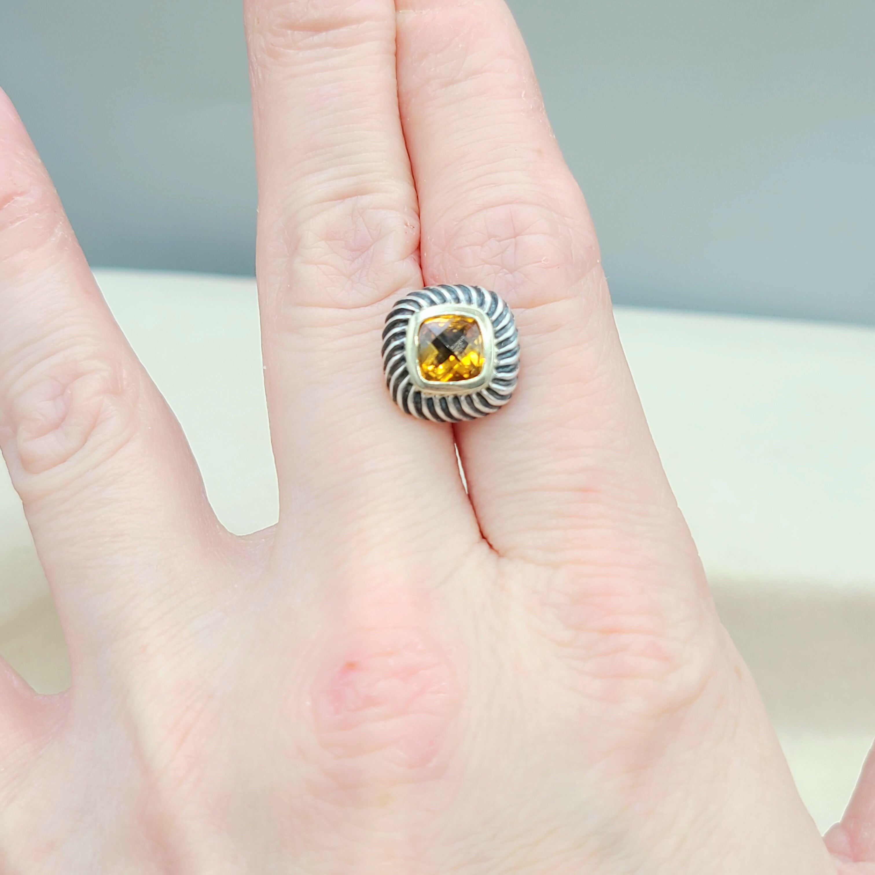 David Yurman Albion Earrings Citrine & Gold、mySite、hinf8tx79