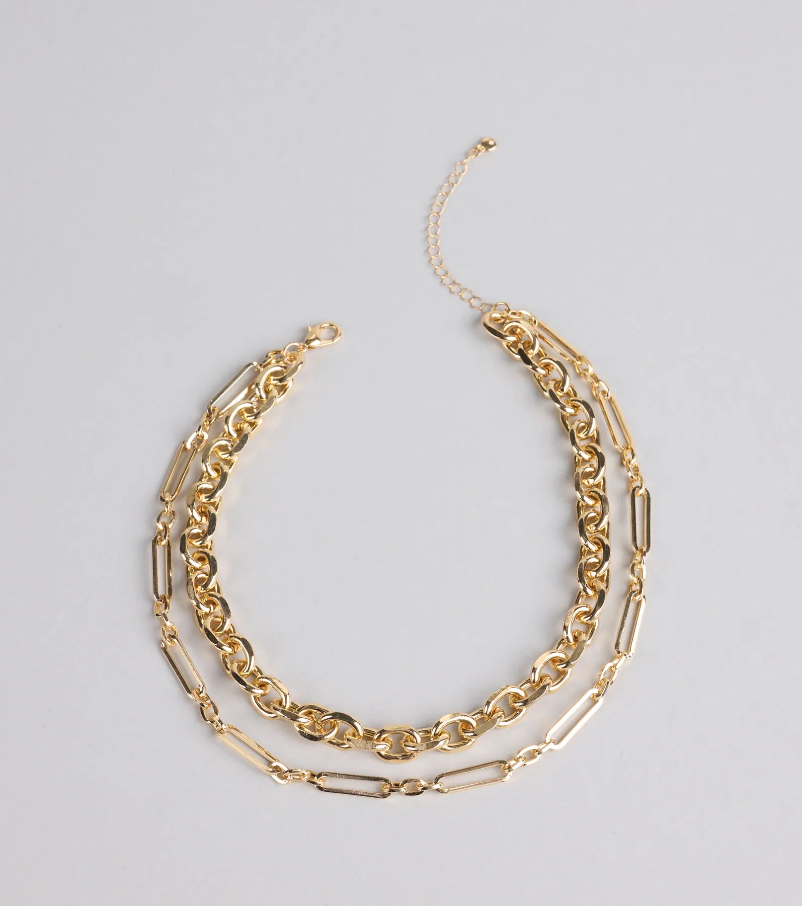  Links for Days Layered Chain Necklace、mySite、justintrudeaud