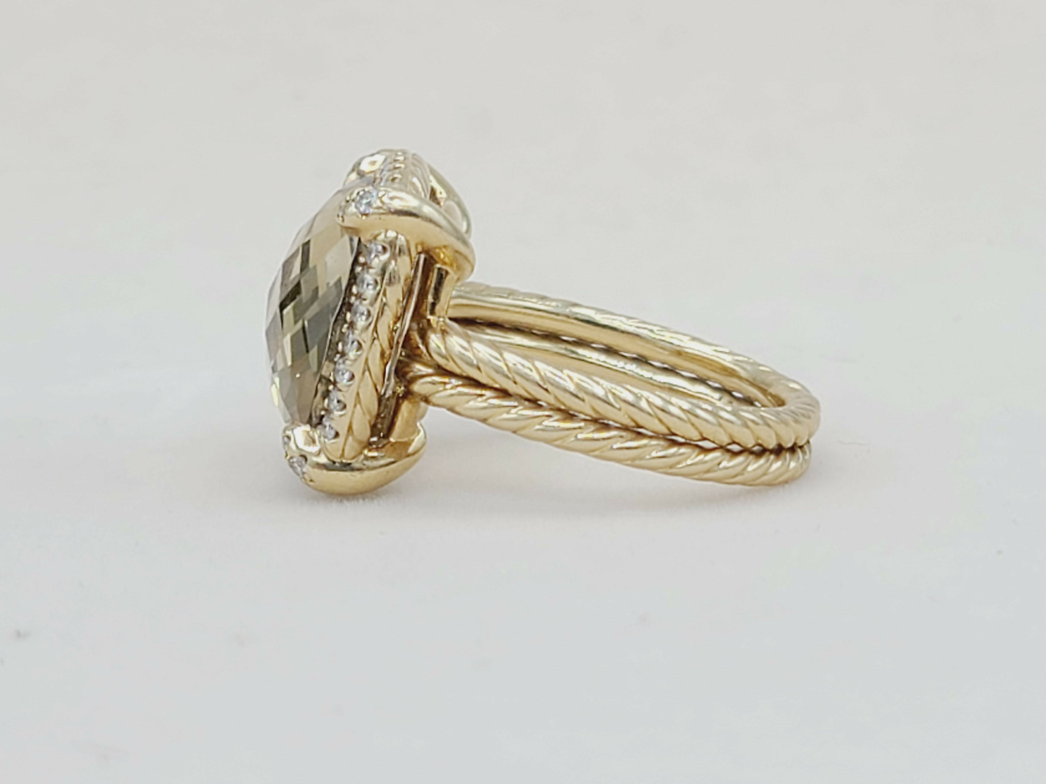 David Yurman Chatelaine Ring 鈥?Citrine, Diamonds & Gold、mySite、hinf8tx79
