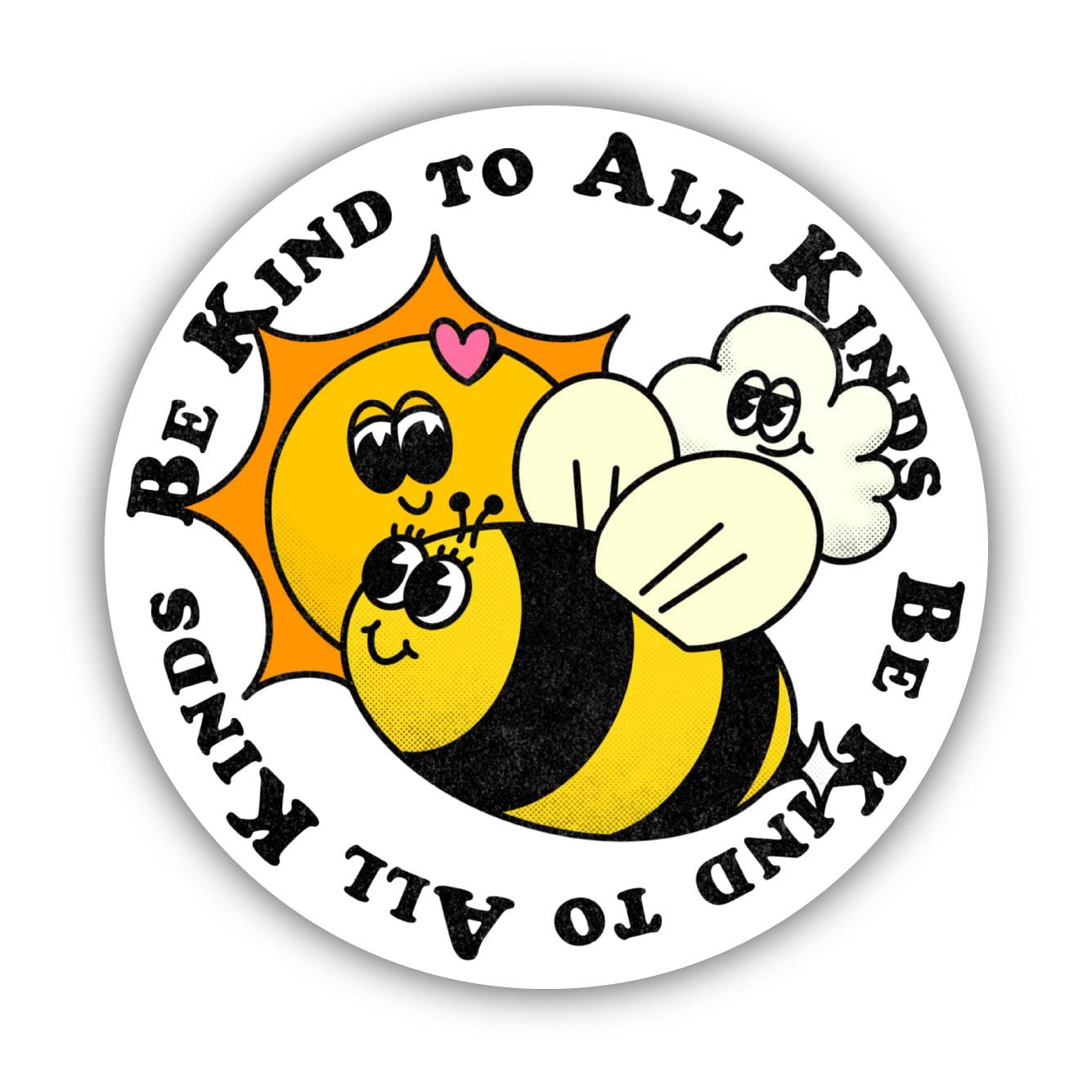  Be Kind To All Kinds Sticker、mySite、elrpsem3k