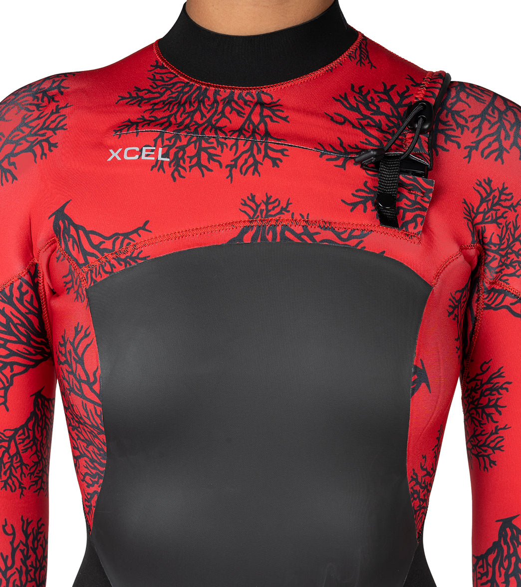 Xcel Women's Water Inspired 4/3mm Axis X Fullsuit Westsuit、mySite、noshort