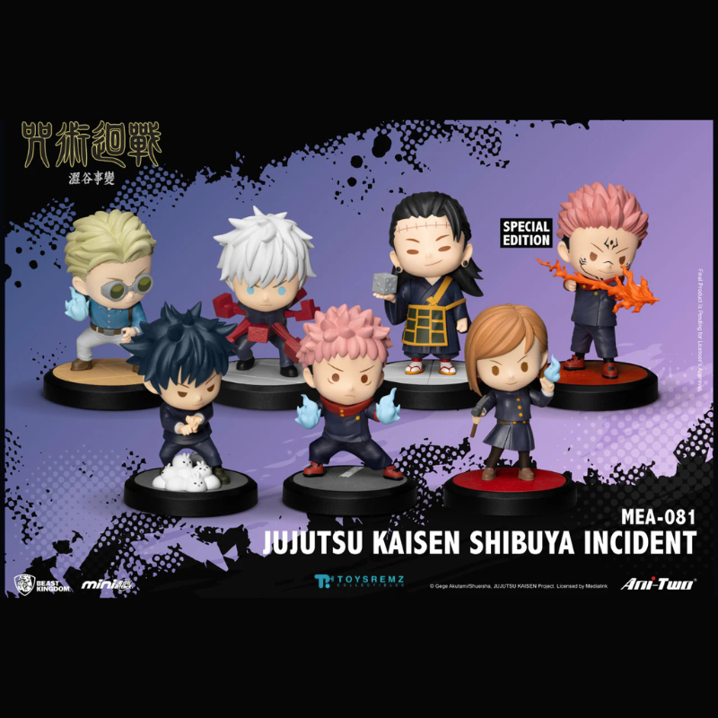  【NEW】Jujutsu Kaisen Shibuya Incident Series Blind Box、mySite、greenlandpopulation