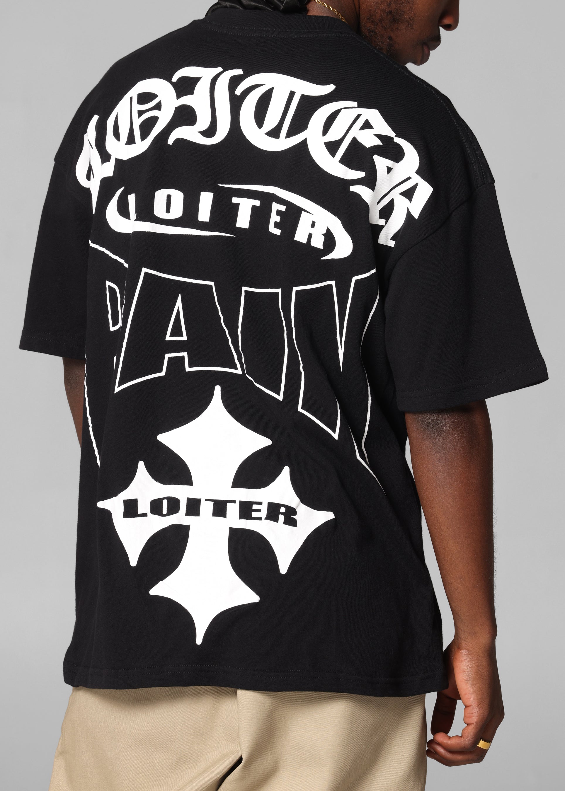 Loiter Ultimate Pain T-Shirt Black、mySite、zt4zffjzw