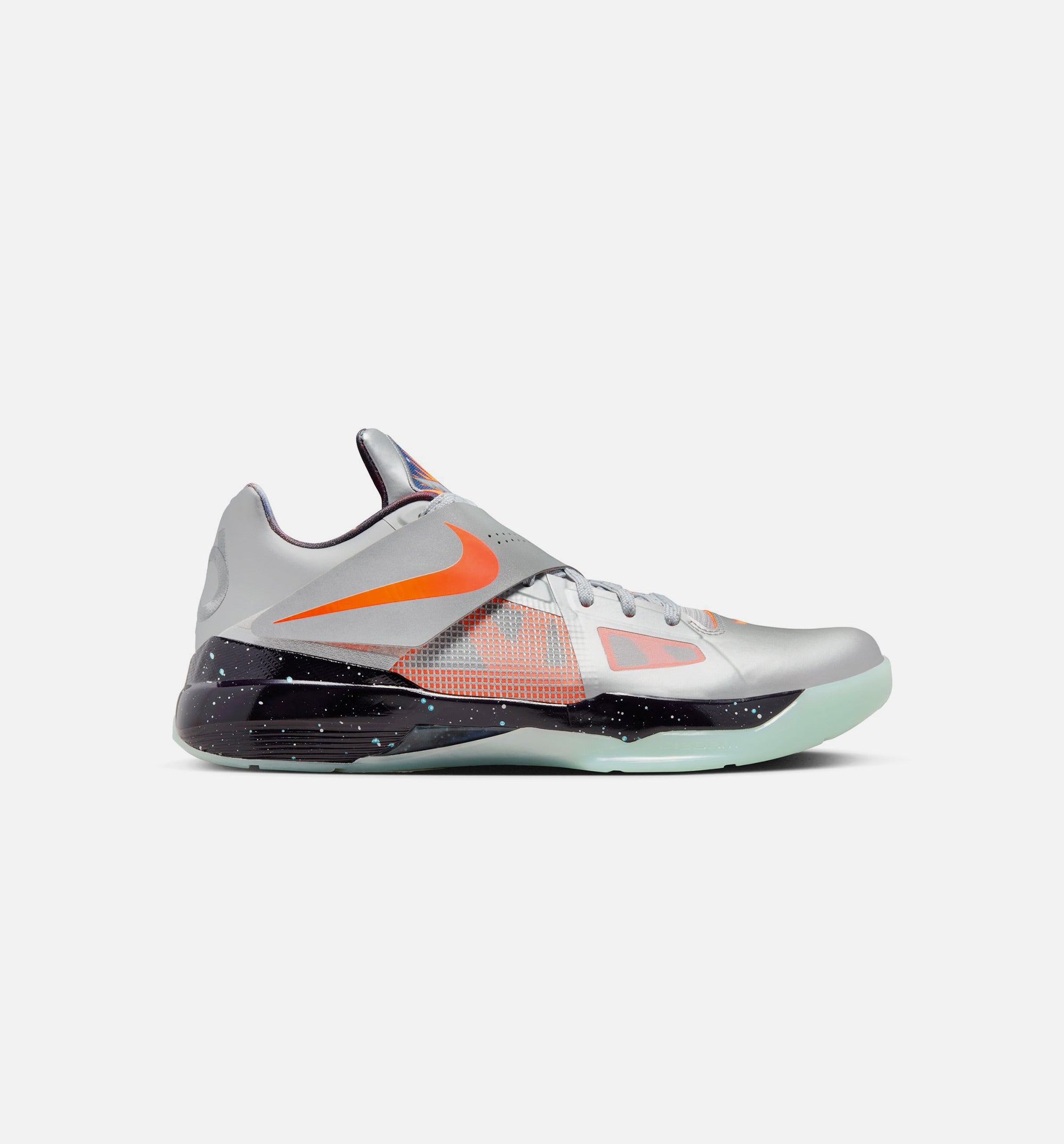 KD IV Mens Lifestyle Shoe - Metallic Silver/Total Orange/Dark Grey、mySite、dreamappss