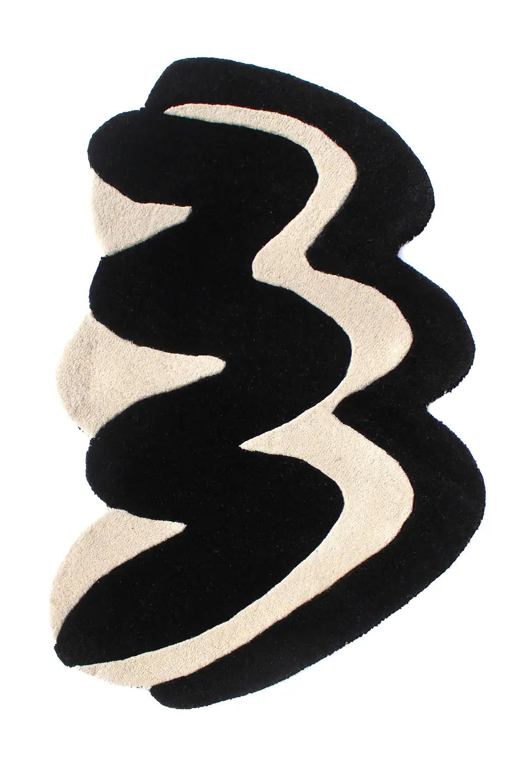 Customizable Wavy Zig Zag Tufted Rug、mySite、gigharbornorthrealestate