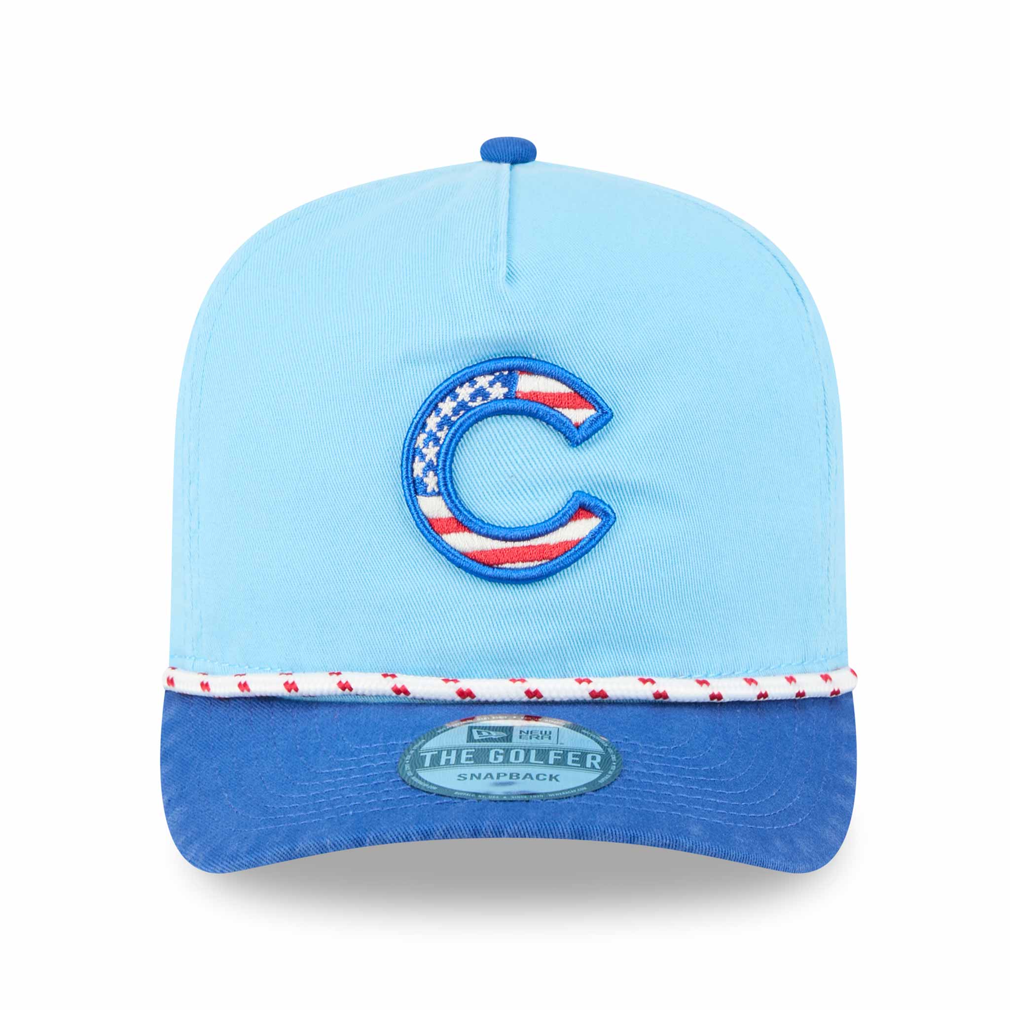 Chicago Cubs New Era 2025 Fourth of July Rope Golfer Adjustable Cap、mySite、vikingsvslions