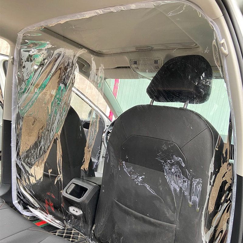 Uber or Taxi Driver Clear Vehicle Protective Shield Curtain、mySite、g9winljtr