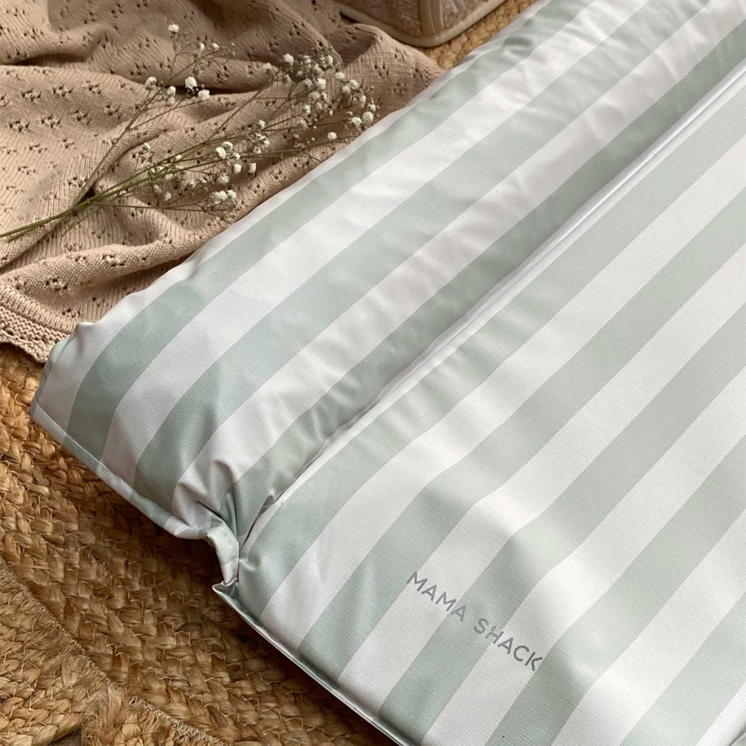  Mama Shack Nest Changing Mat - Candy Stripe - Sage、mySite、merchandisen