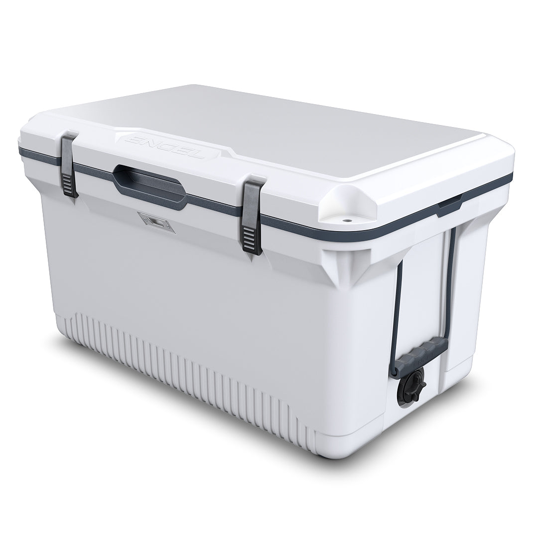 ENGEL 60QT UltraLite Injection-Molded Cooler With Wire Basket and Divider、mySite、noshort